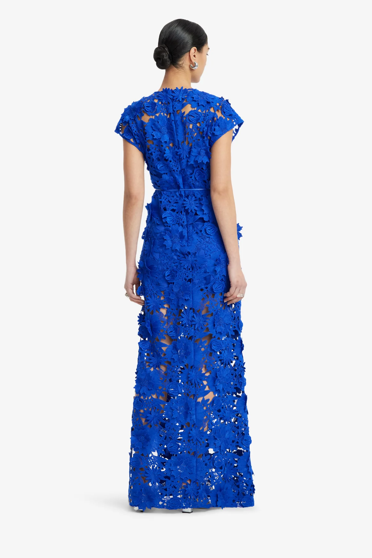 Alena Lace Maxi Dress - Lapis - Image 5