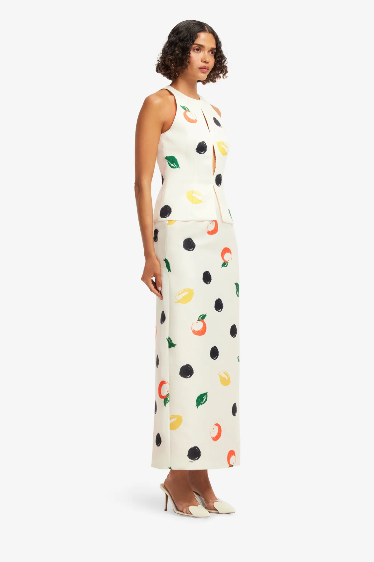 Amelia Top - Citrus Spots - Image 4