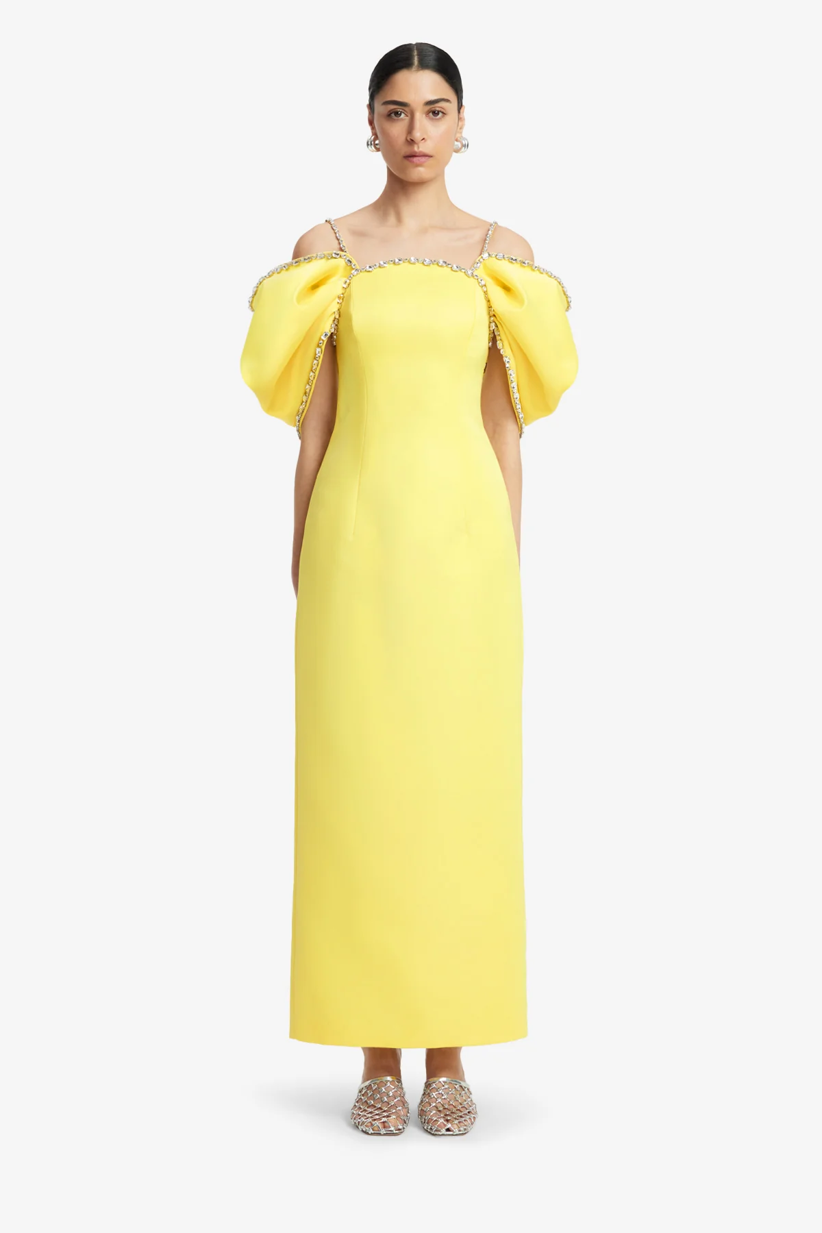 Arabella Embellished Maxi Dress - Sunshine - Image 2