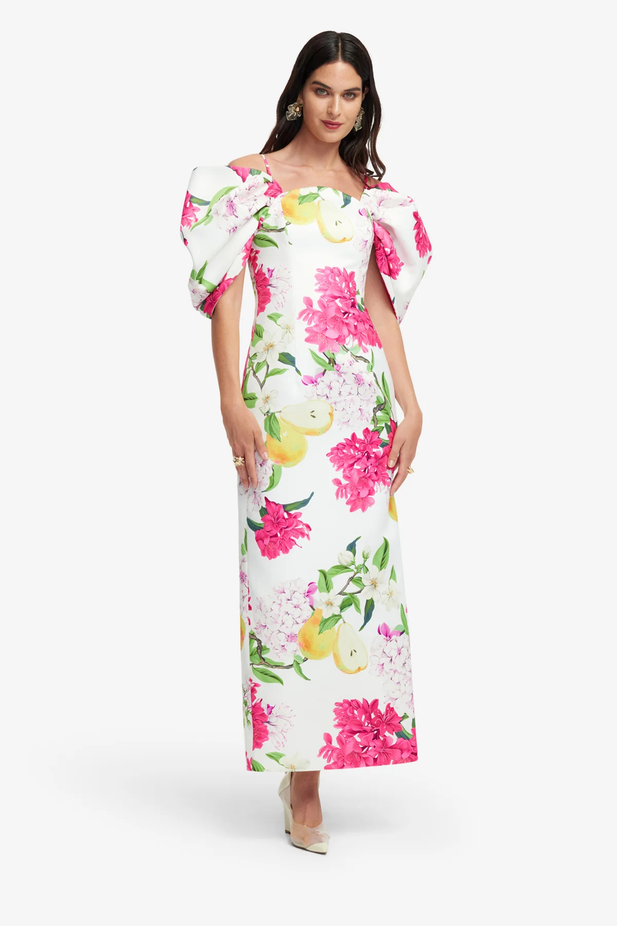 Arabella Maxi Dress - Floral Pear Print - Image 3