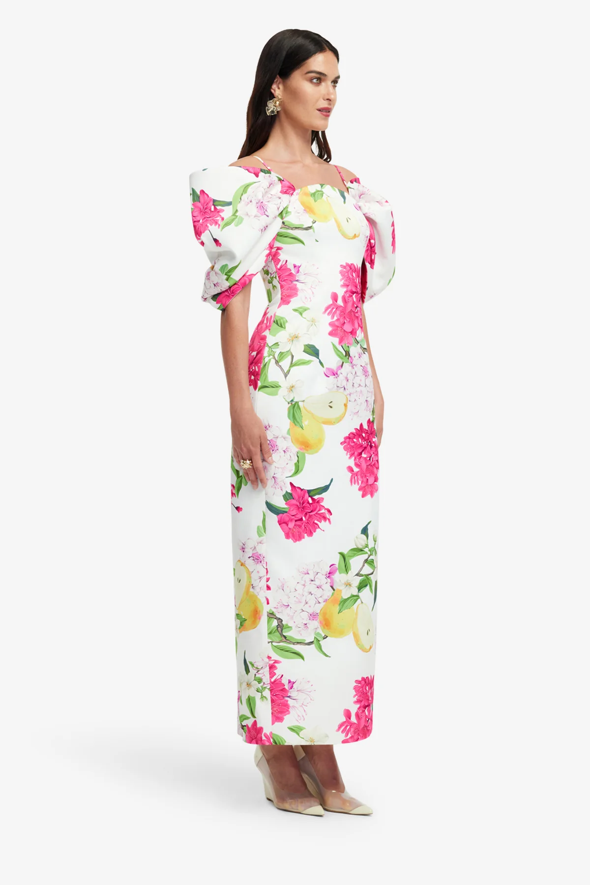 Arabella Maxi Dress - Floral Pear Print - Image 4