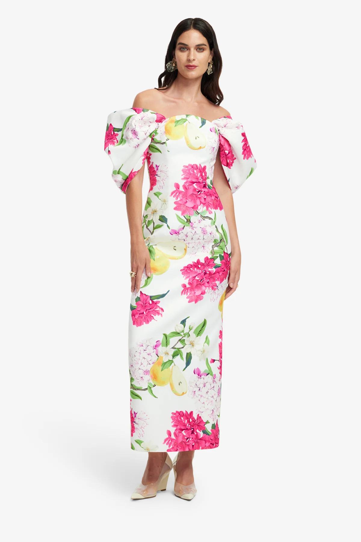 Arabella Maxi Dress - Floral Pear Print - Image 6