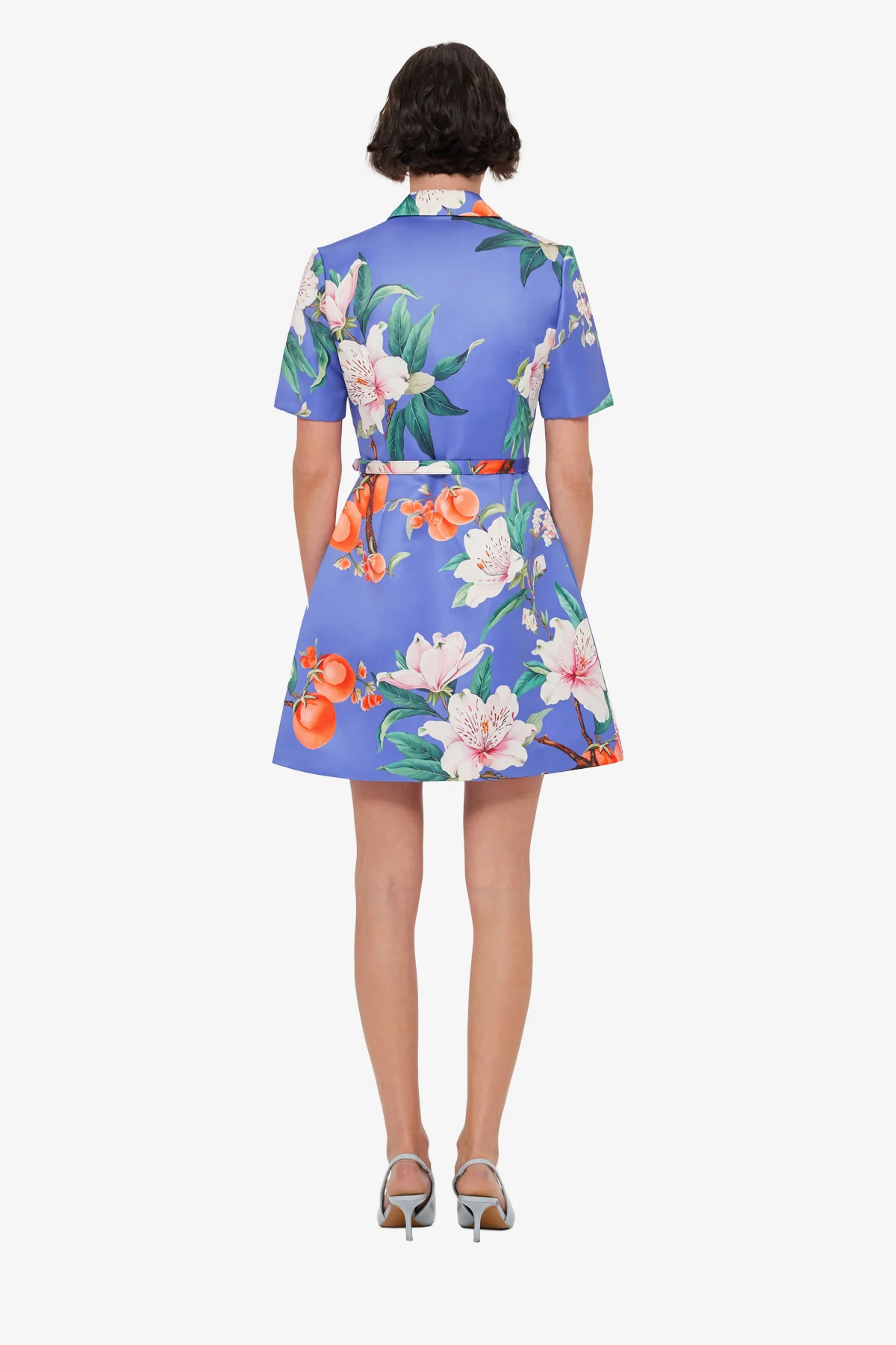 Brigitte Mini Dress - Lavish Print in Moonlight - Image 5