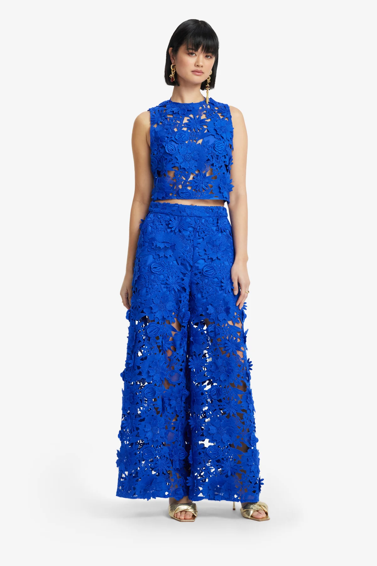 Candied Lace Pants - Lapis - Image 3