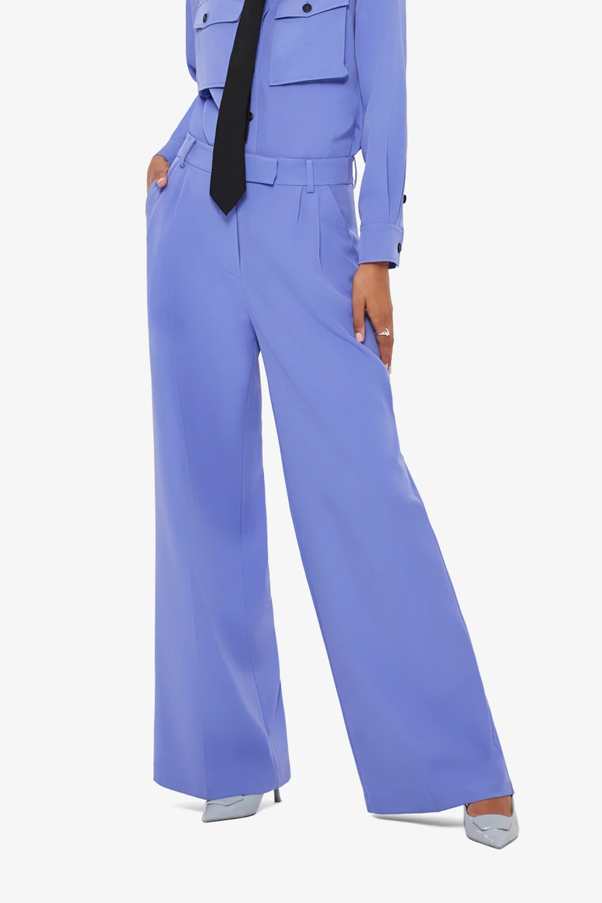 Elisha Wide Leg Pants - Moonlight - Image 6