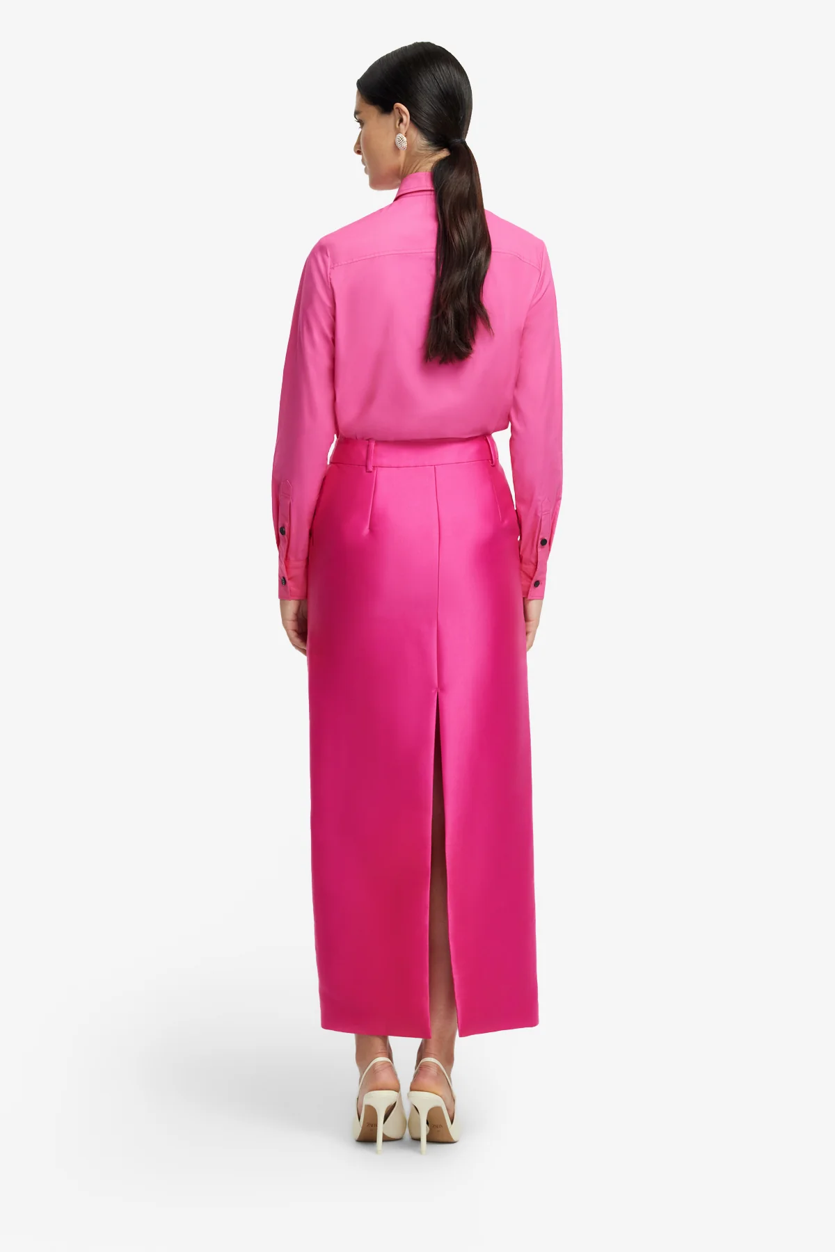 Eve Maxi Skirt - Hot Pink - Image 5