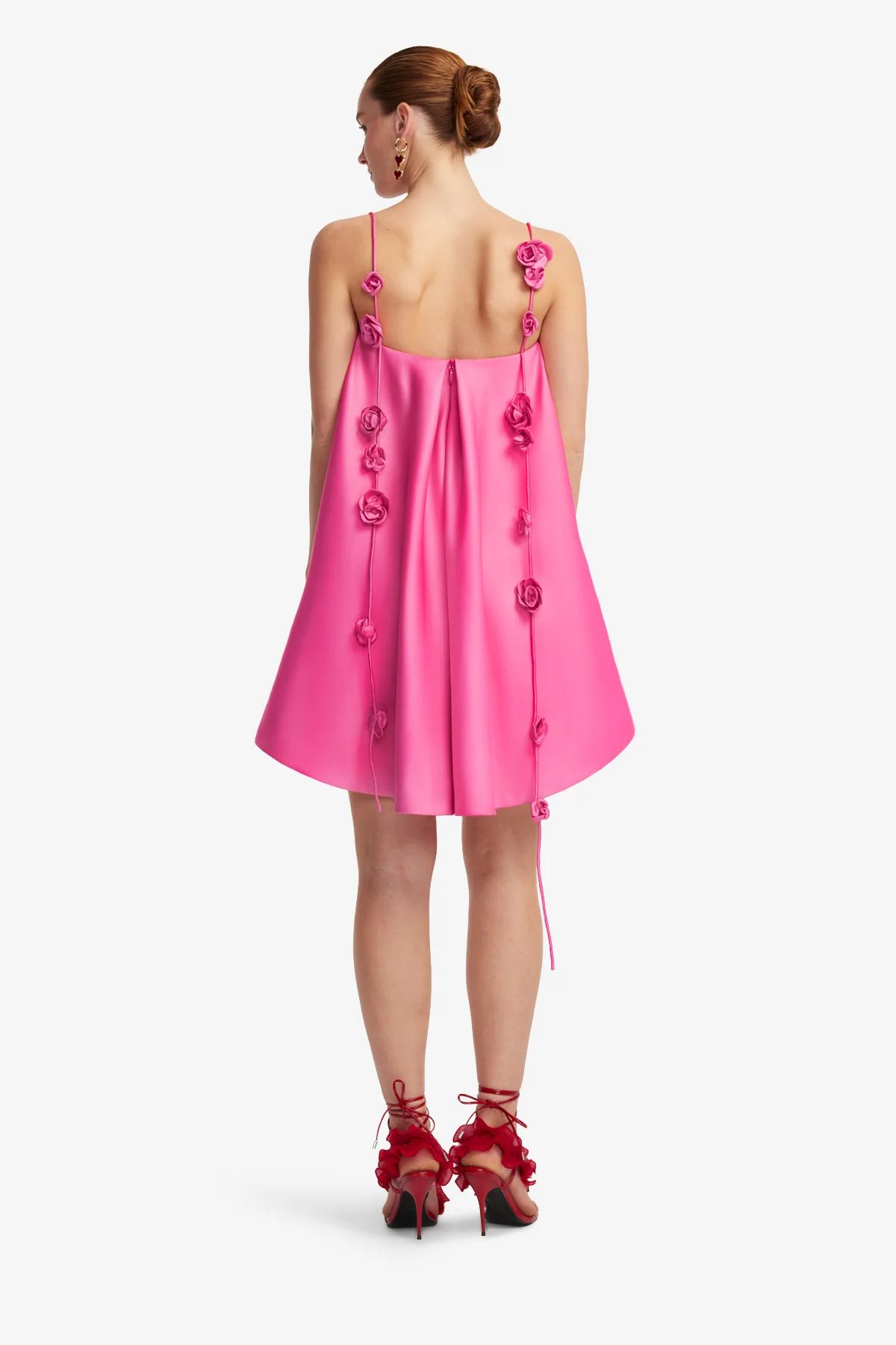 Fiona Rose Mini Dress - Pink - Image 5