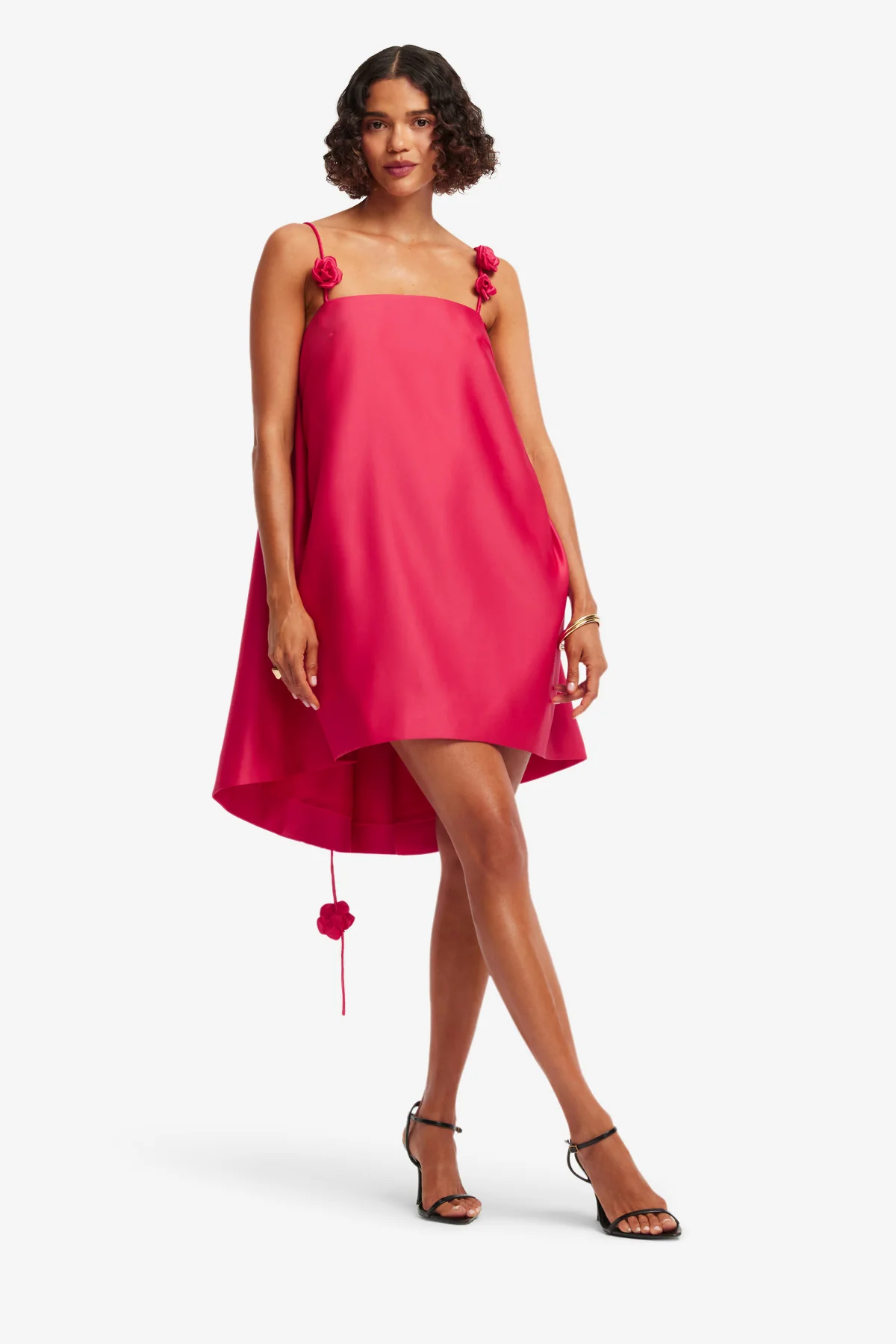 Fiona Rose Mini Dress - Scarlet - Image 3
