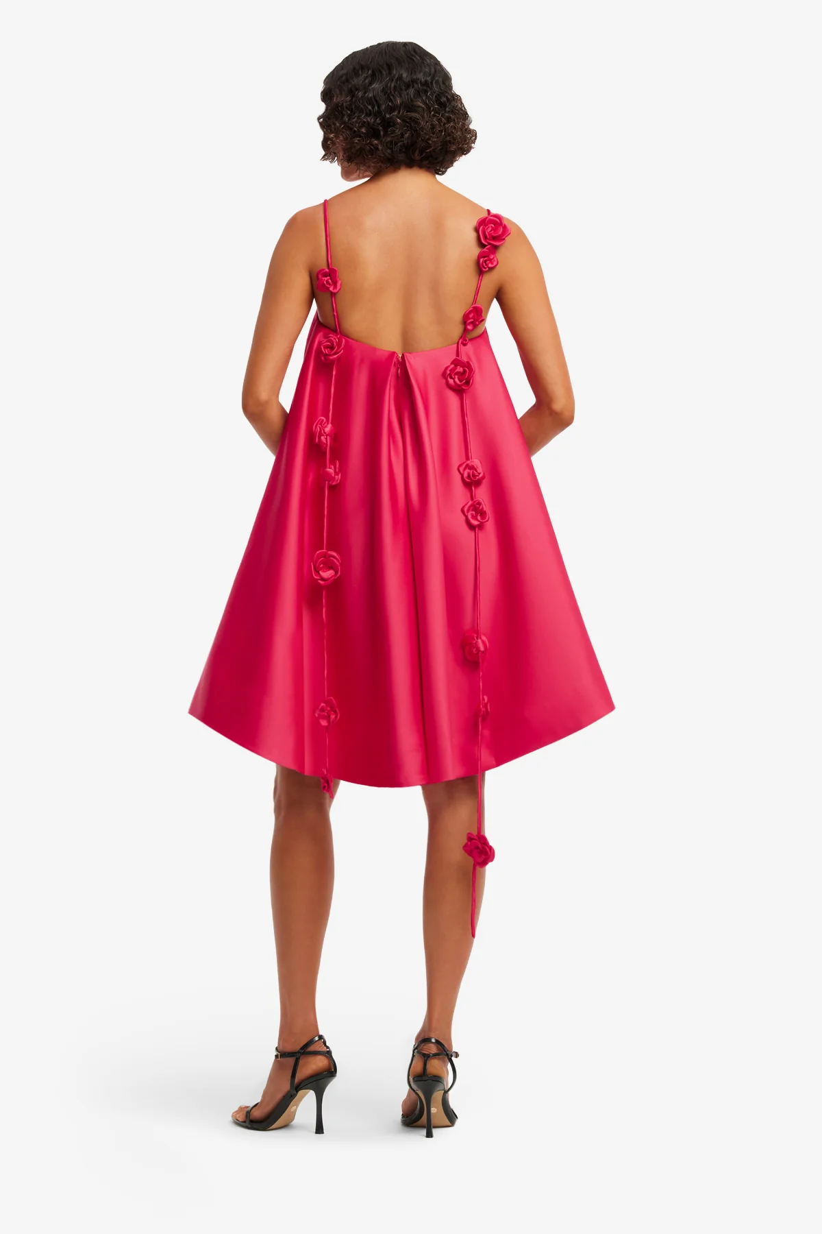 Fiona Rose Mini Dress - Scarlet - Image 5