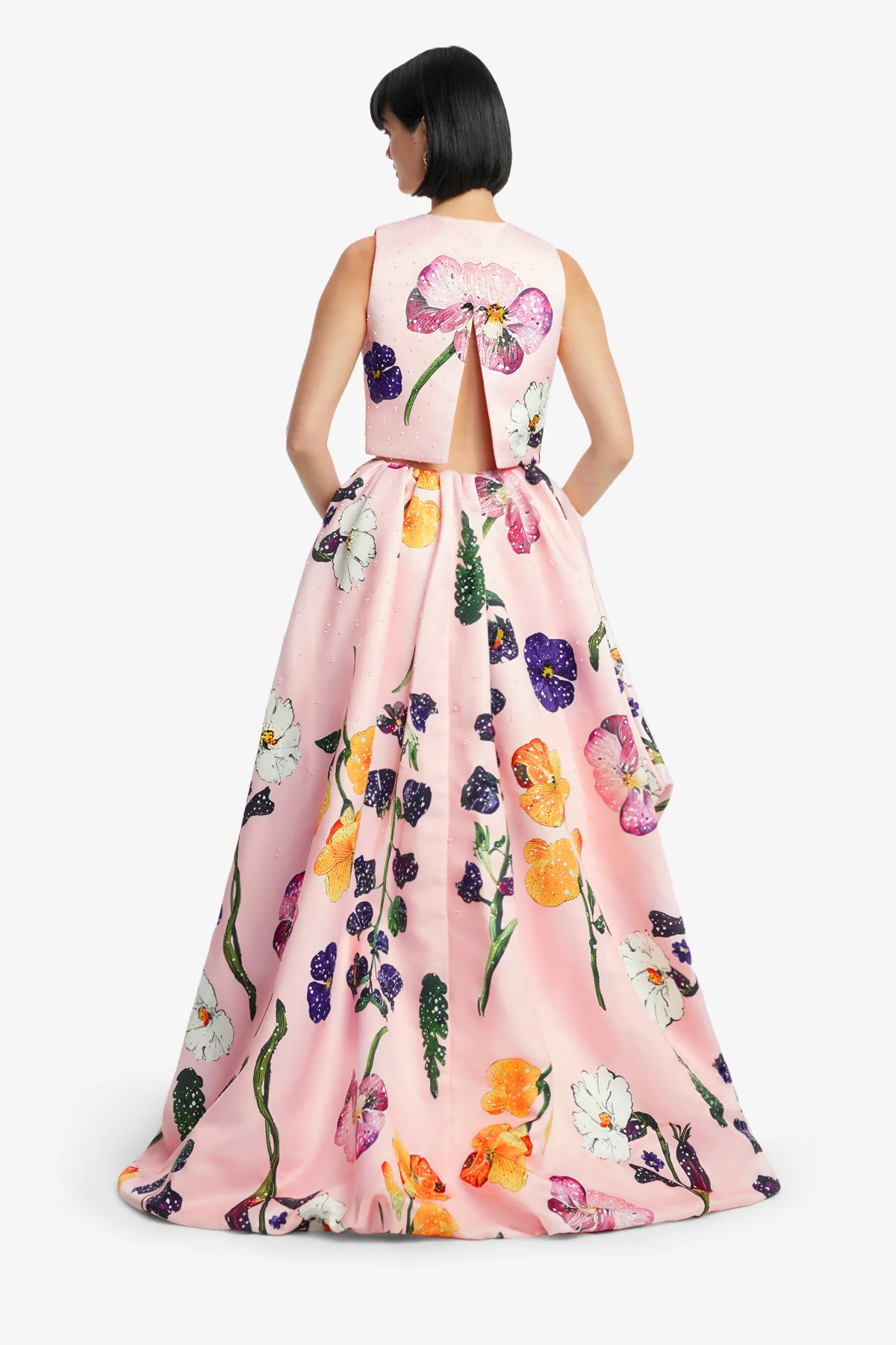 Fiorella Embellished Voluminous Skirt - Wildbloom - Image 5