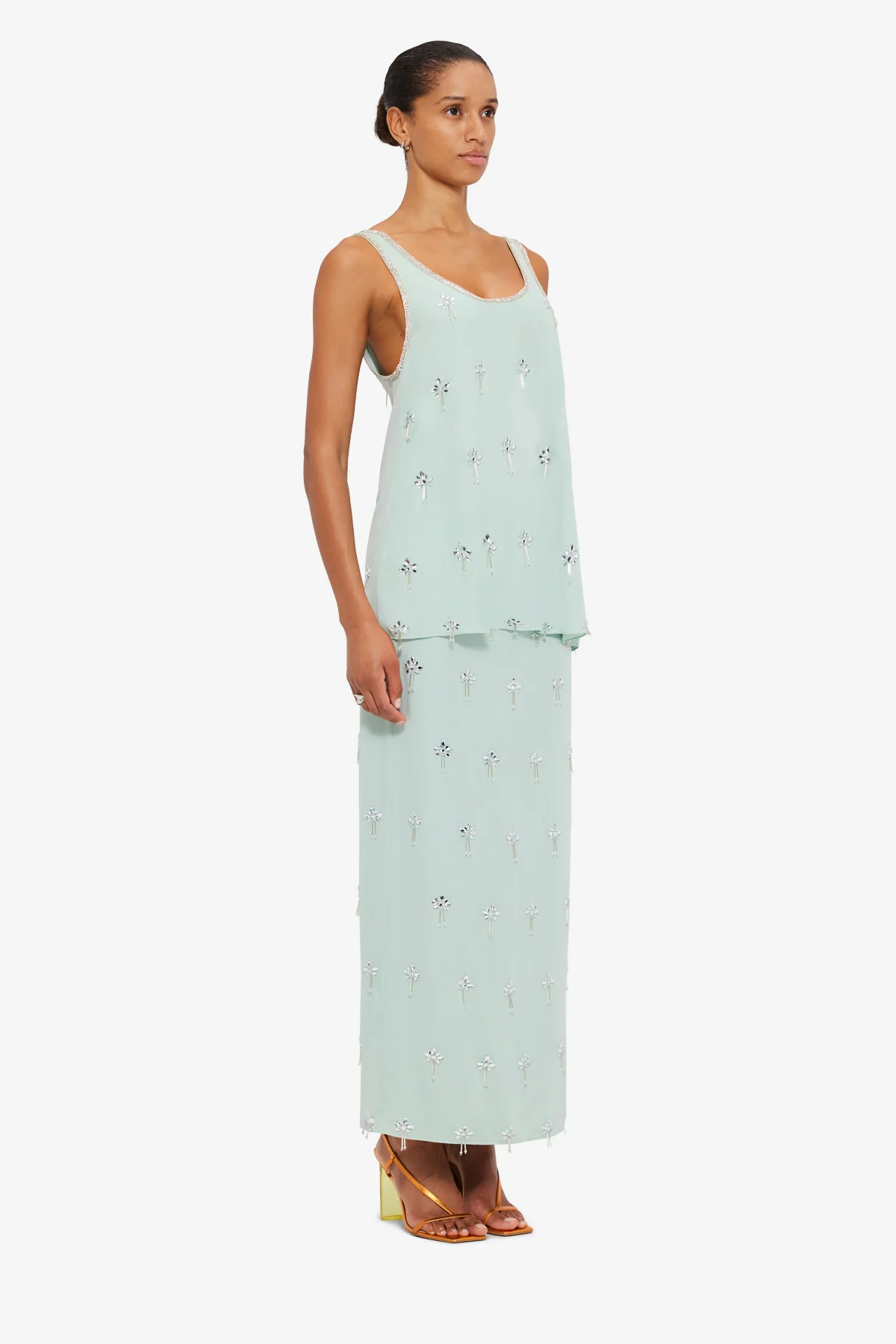 Helaine Embellished Top - Pistachio - Image 4