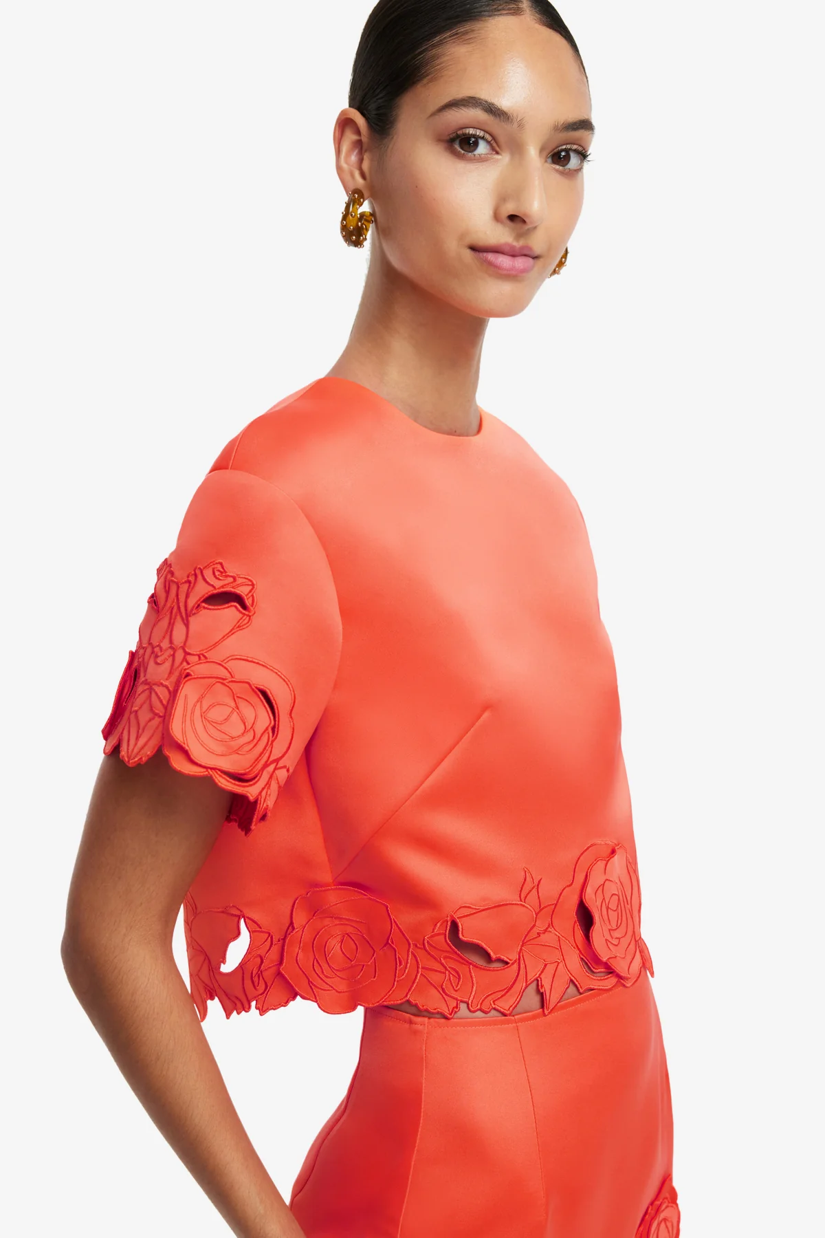 Indie Sleeve Top - Saffron - Image 6
