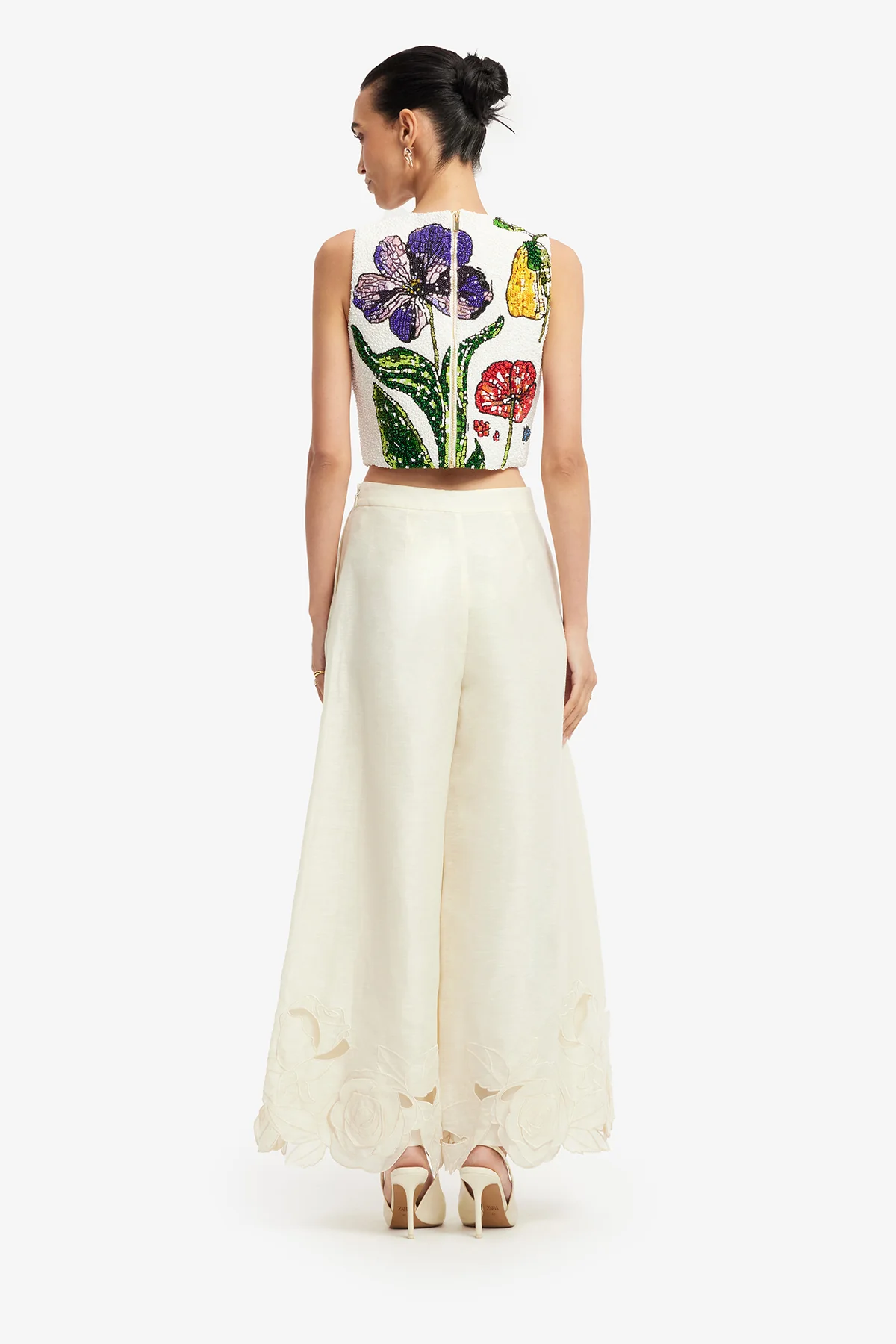 Iris Beaded Top - Wildflowers - Image 5