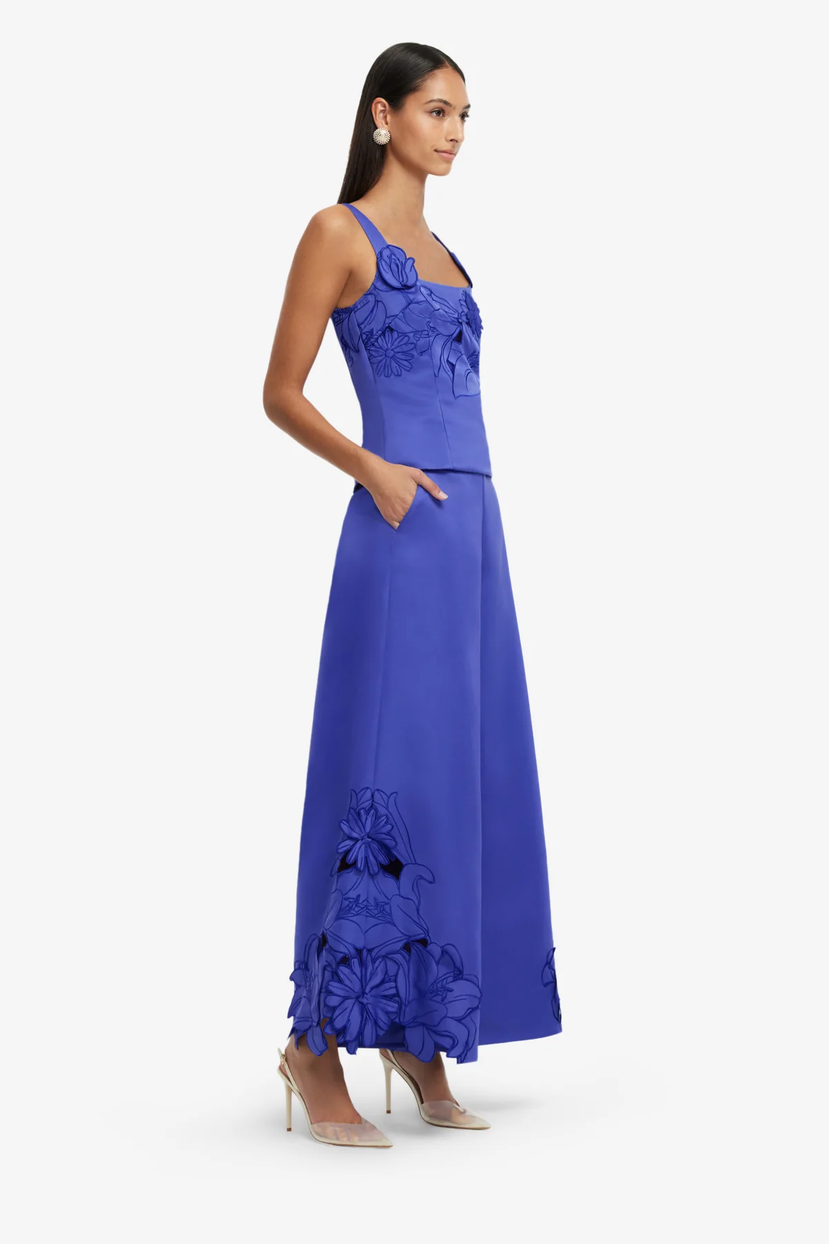 Isadora Applique Top - Lapis - Image 4
