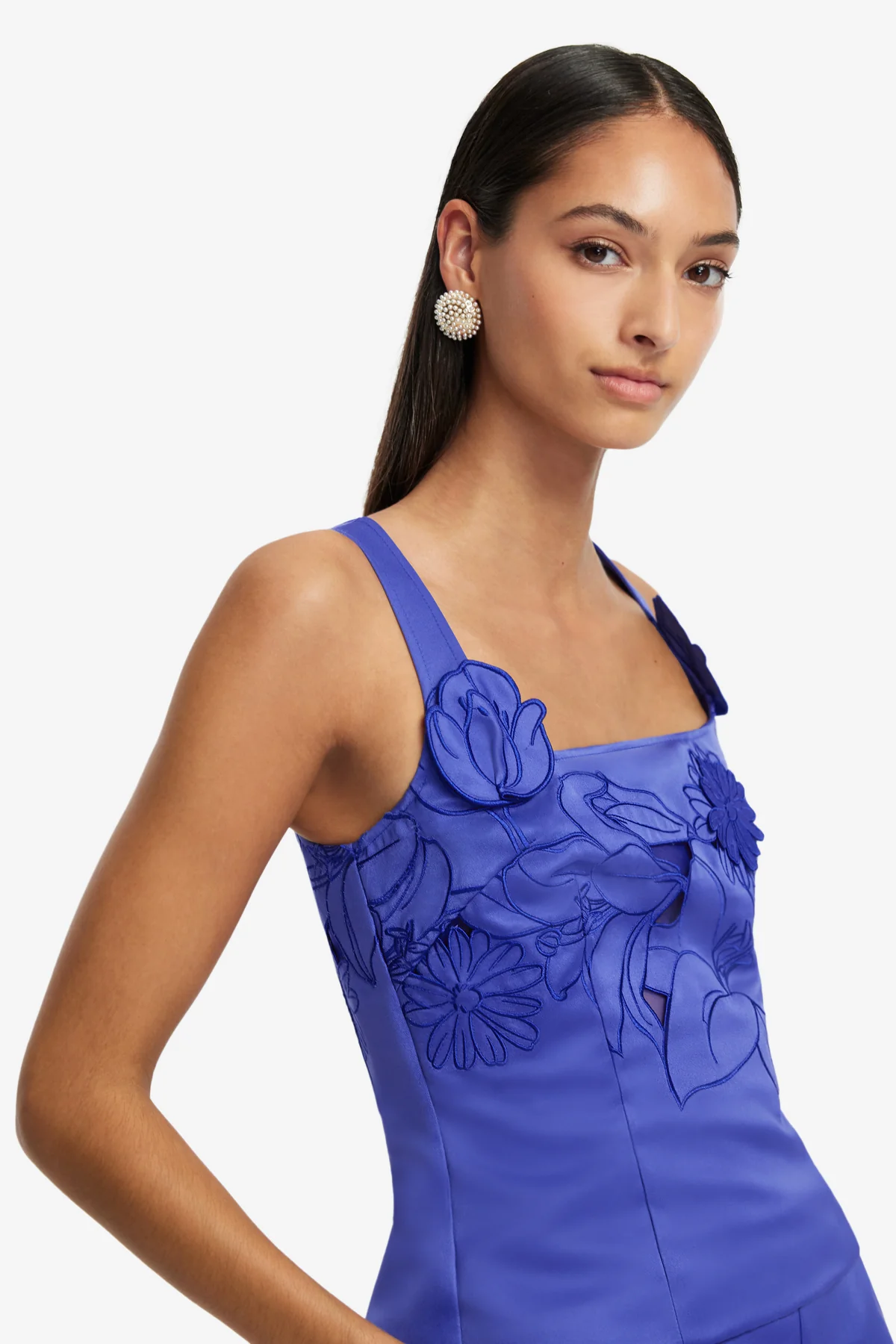 Isadora Applique Top - Lapis - Image 6