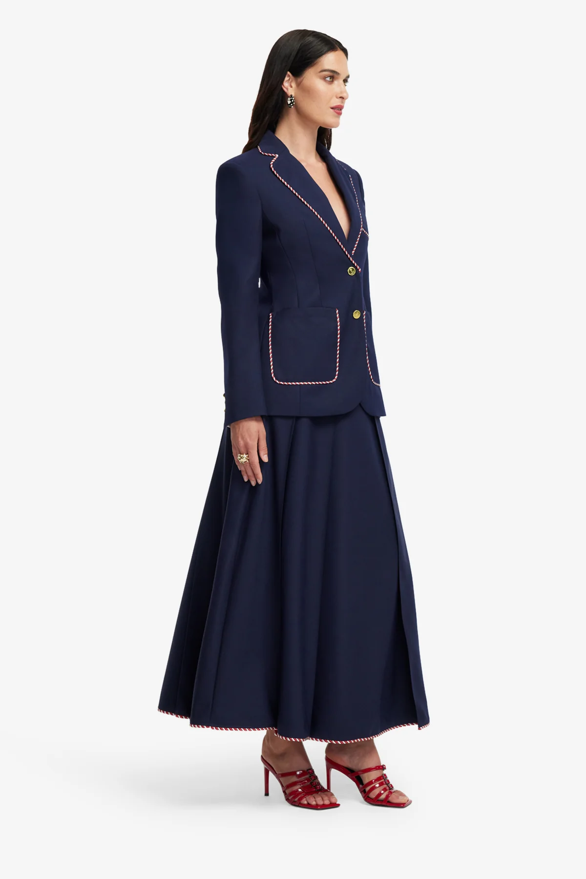 Jillian Blazer - Indigo - Image 4