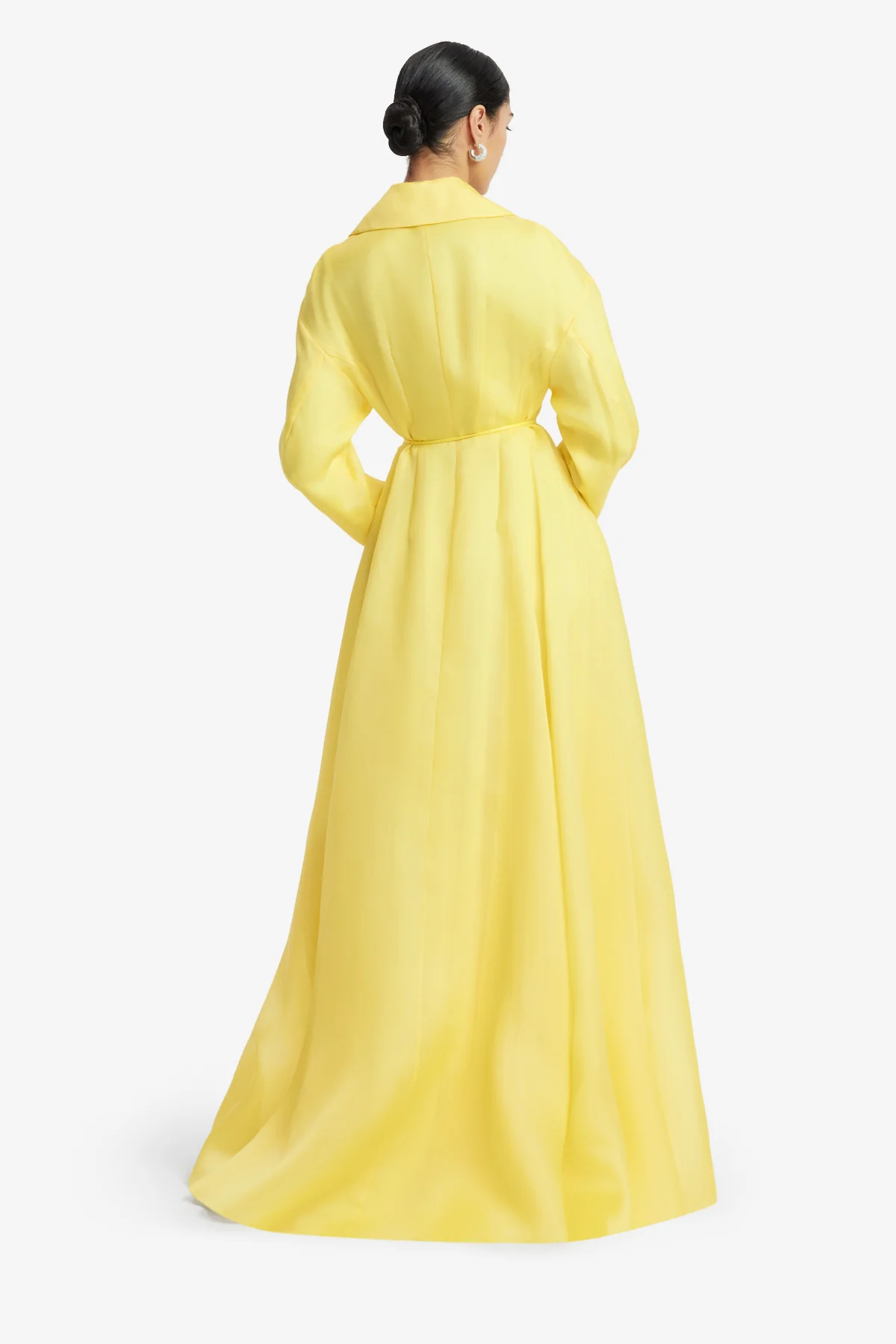 Josephine Silk Gown - Limoncello - Image 5