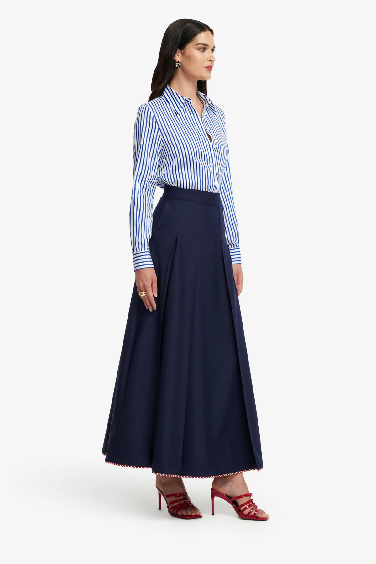 Joslin Maxi Skirt - Indigo - Image 4