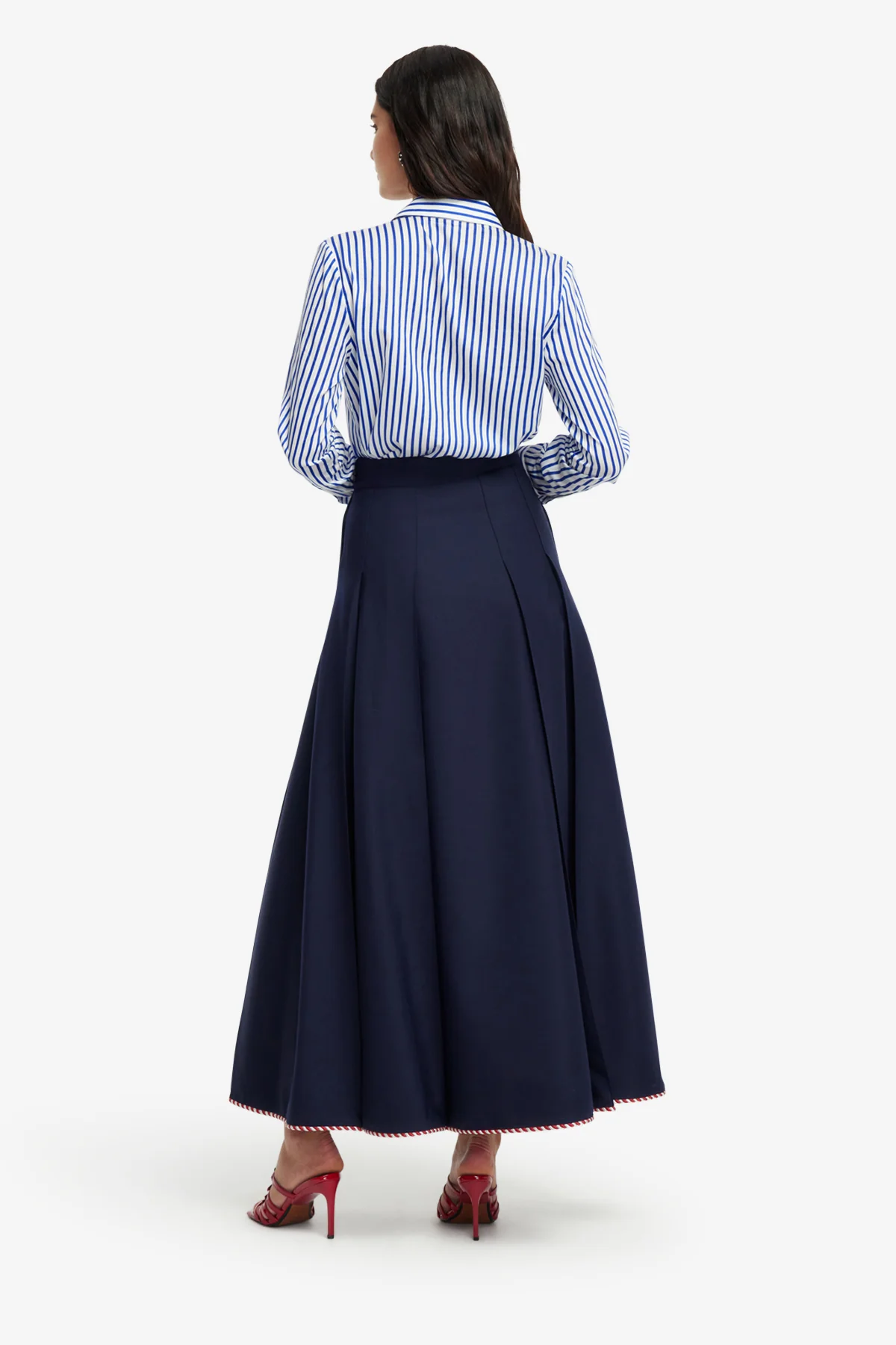 Joslin Maxi Skirt - Indigo - Image 5