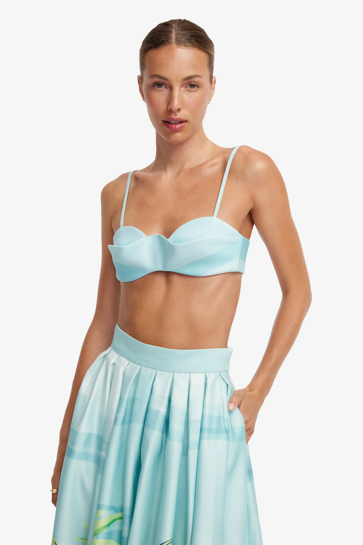 Julia Bralette - Voyage Print - Image 6