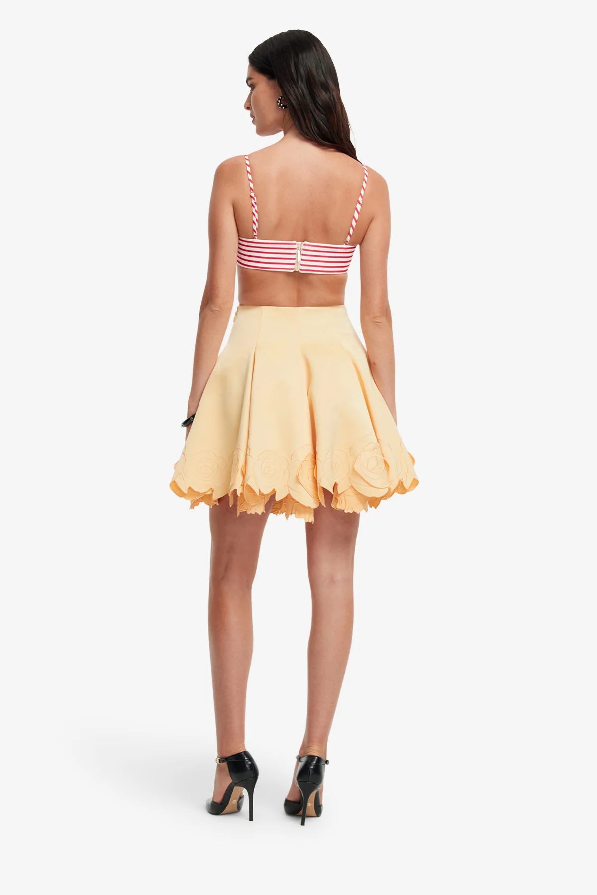 Kaity Appliqué Skirt - Butter - Image 5