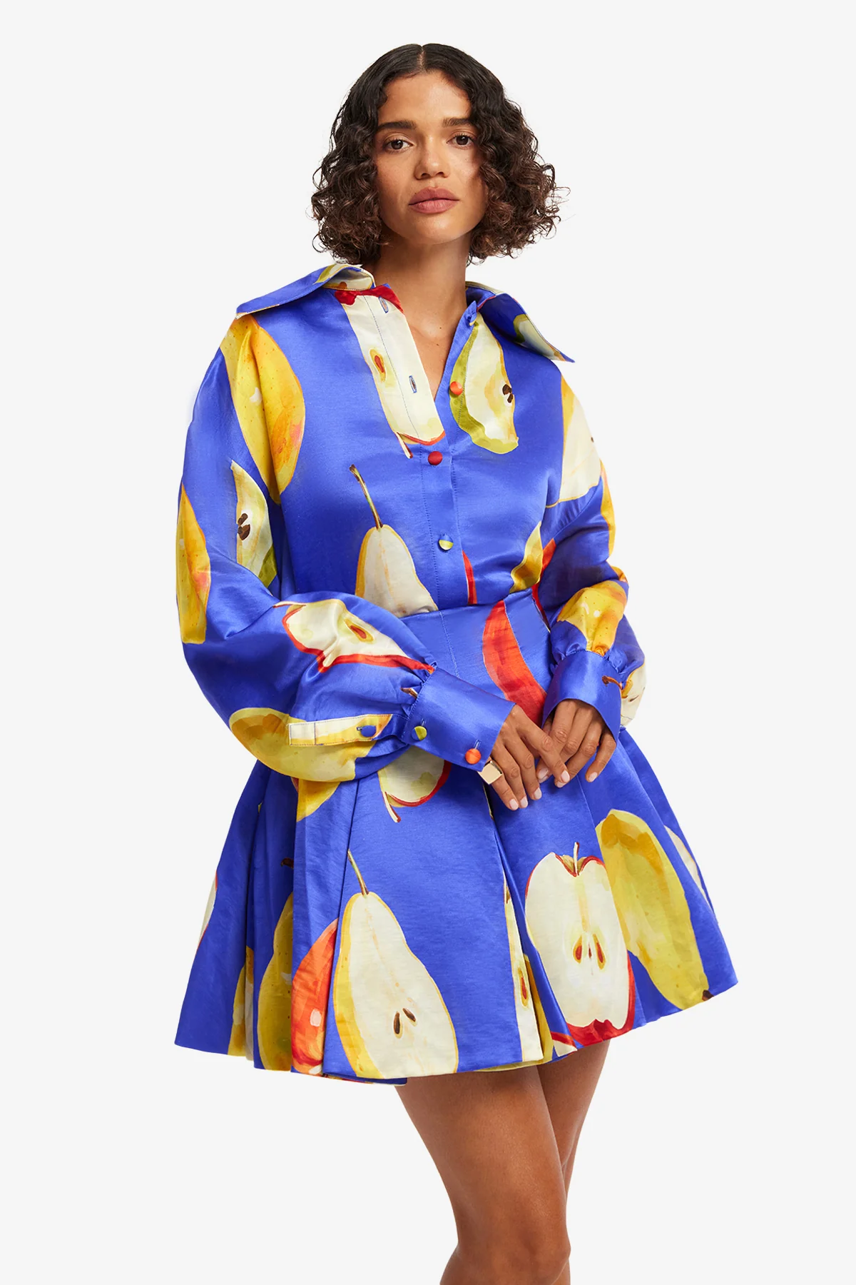 Kaity Skirt - Pear Print - Image 6
