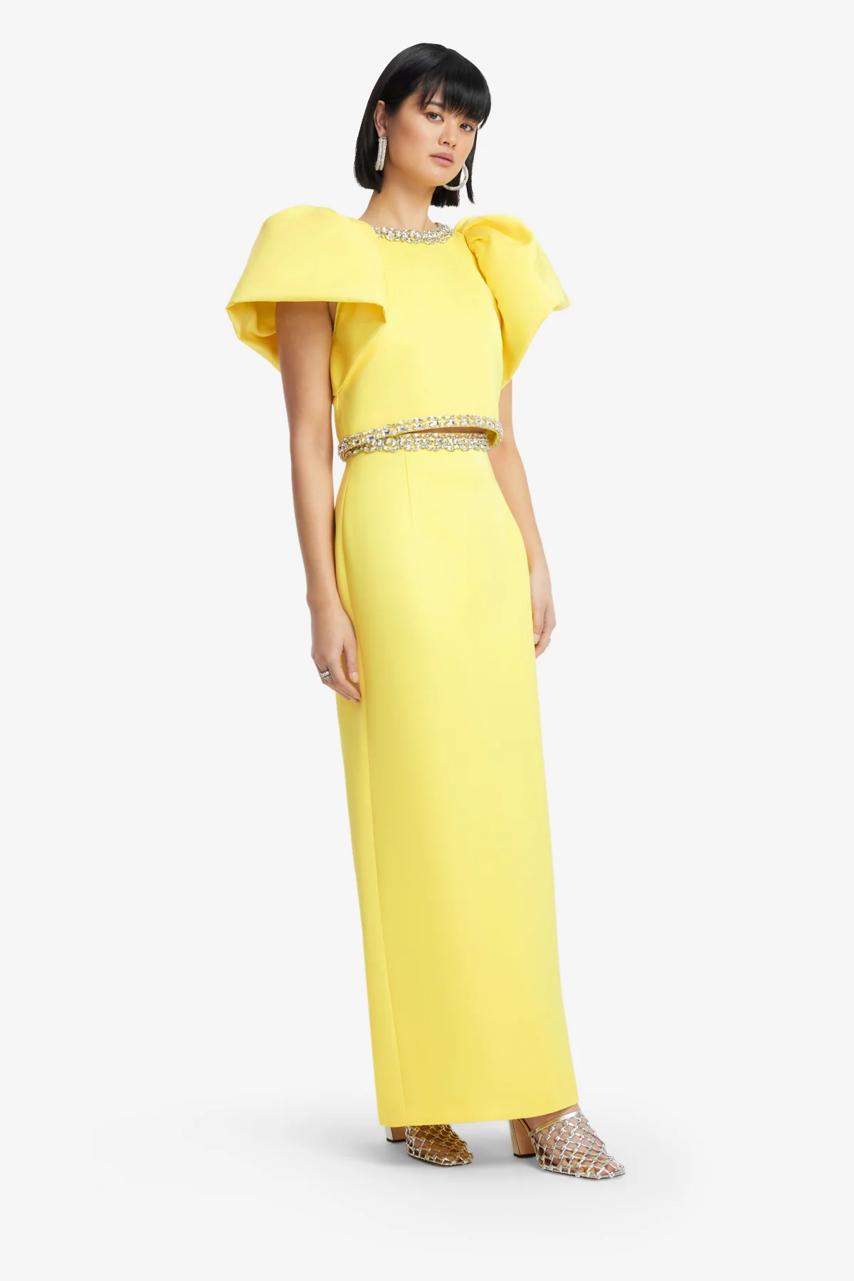 Kyra Embellished Maxi Skirt - Sunshine - Image 4