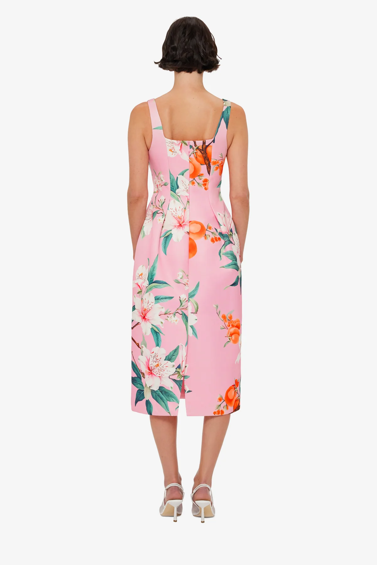 Larissa Midi Dress - Lavish Print in Pink - Image 5
