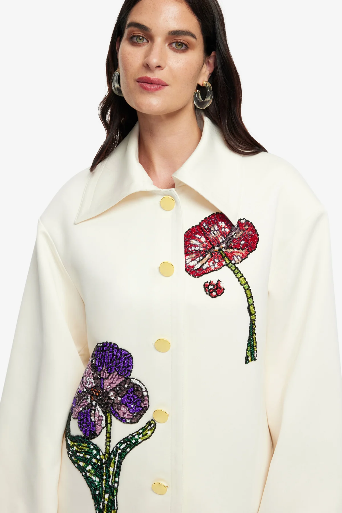 Leyna Embellished Jacket - Wildflowers - Image 6
