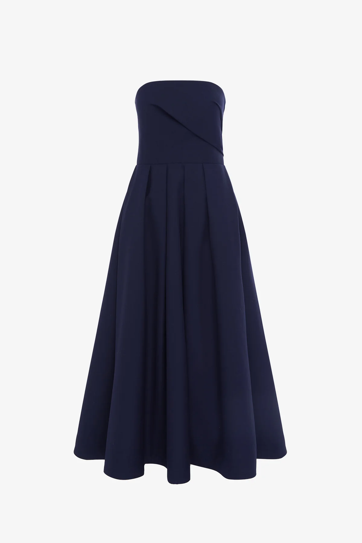 Lynn Bustier Midi Dress - Indigo