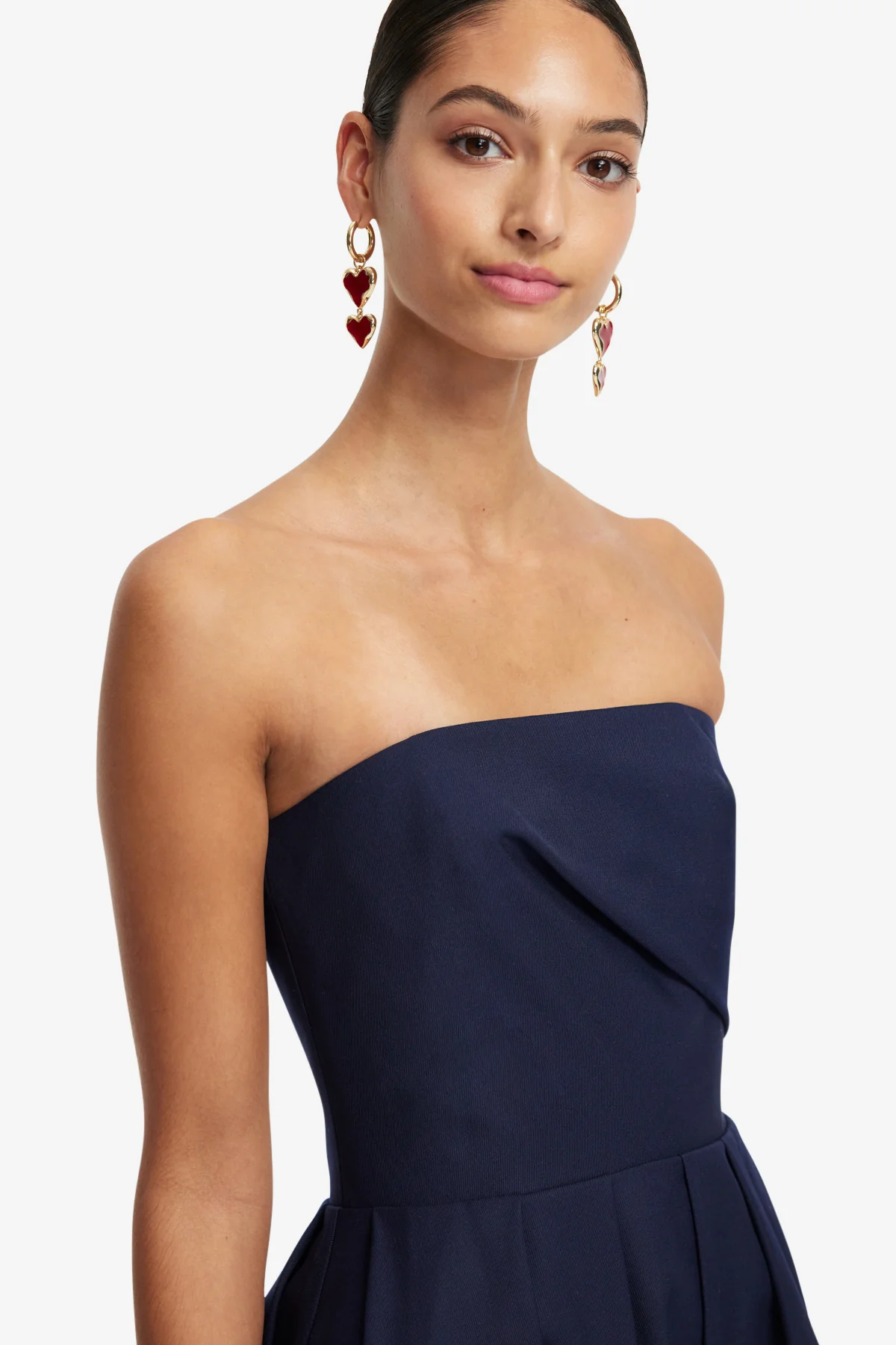 Lynn Bustier Midi Dress - Indigo - Image 6