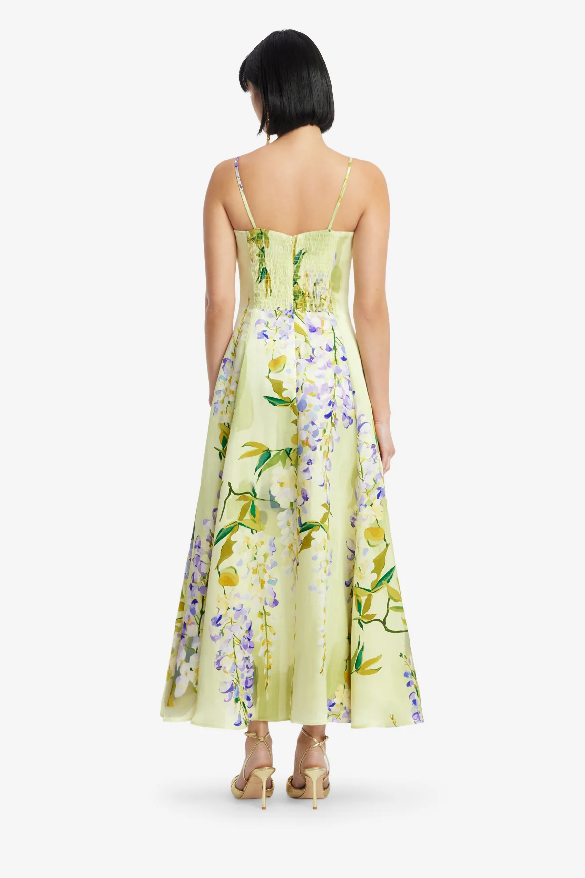 Mariela Midi Dress - Wisteria Print - Image 5