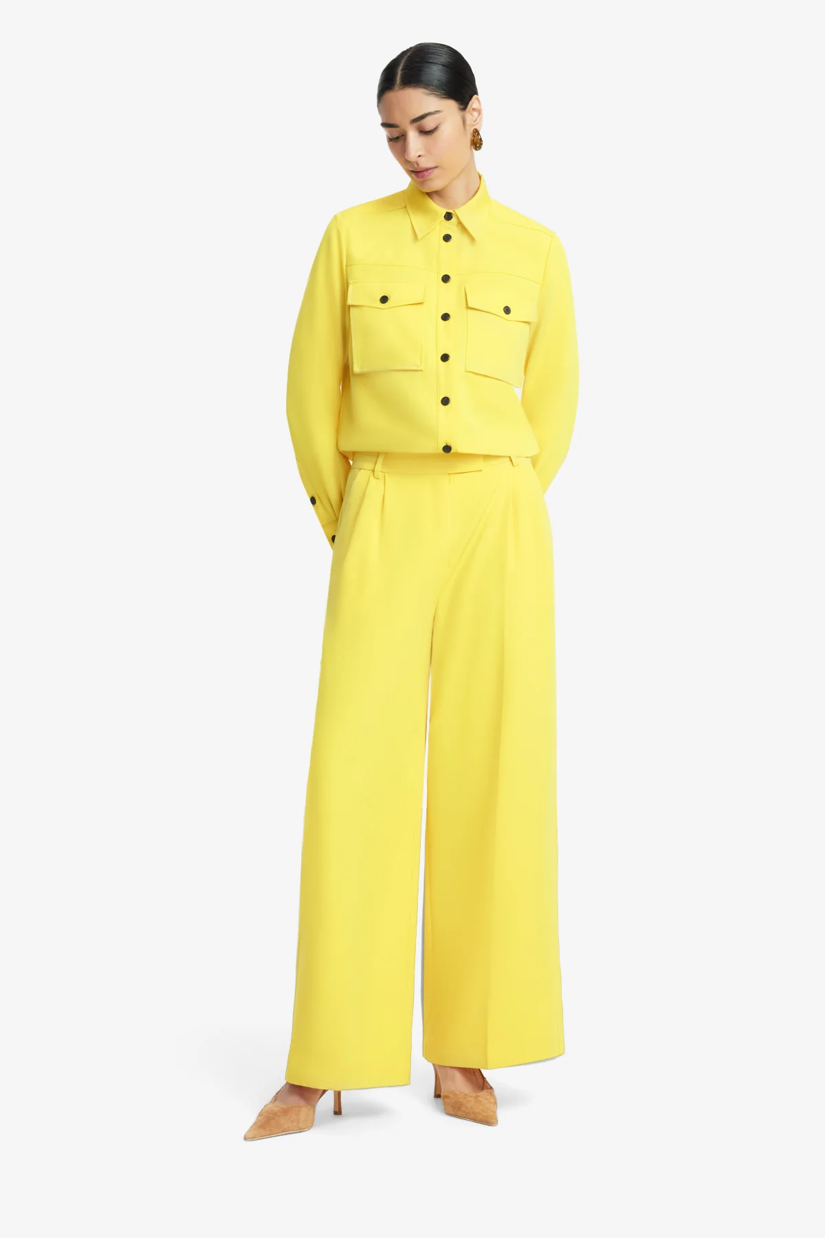 Mavis Pocket Shirt - Sunshine - Image 3