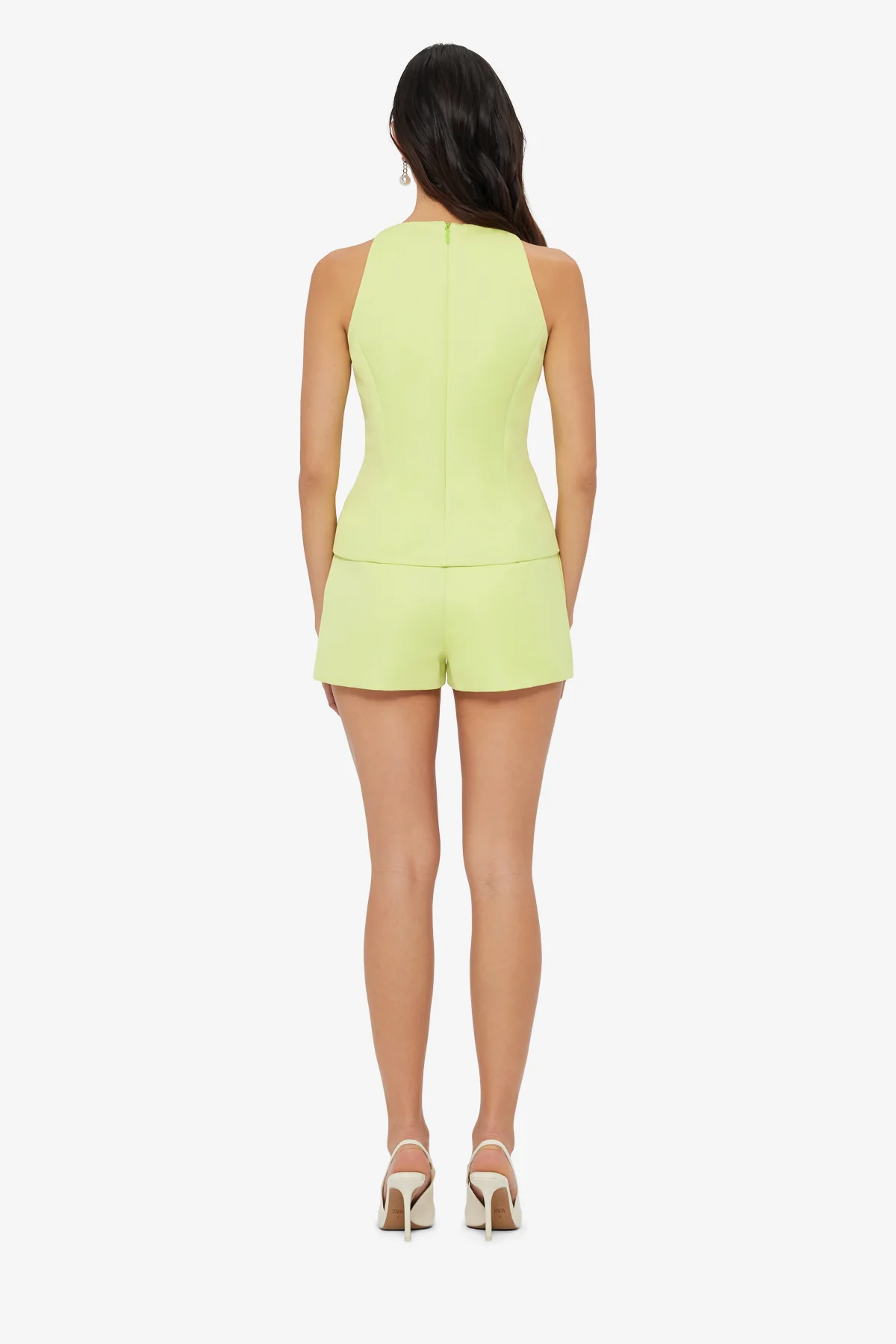 Olivianne Shorts - Chartreuse - Image 5