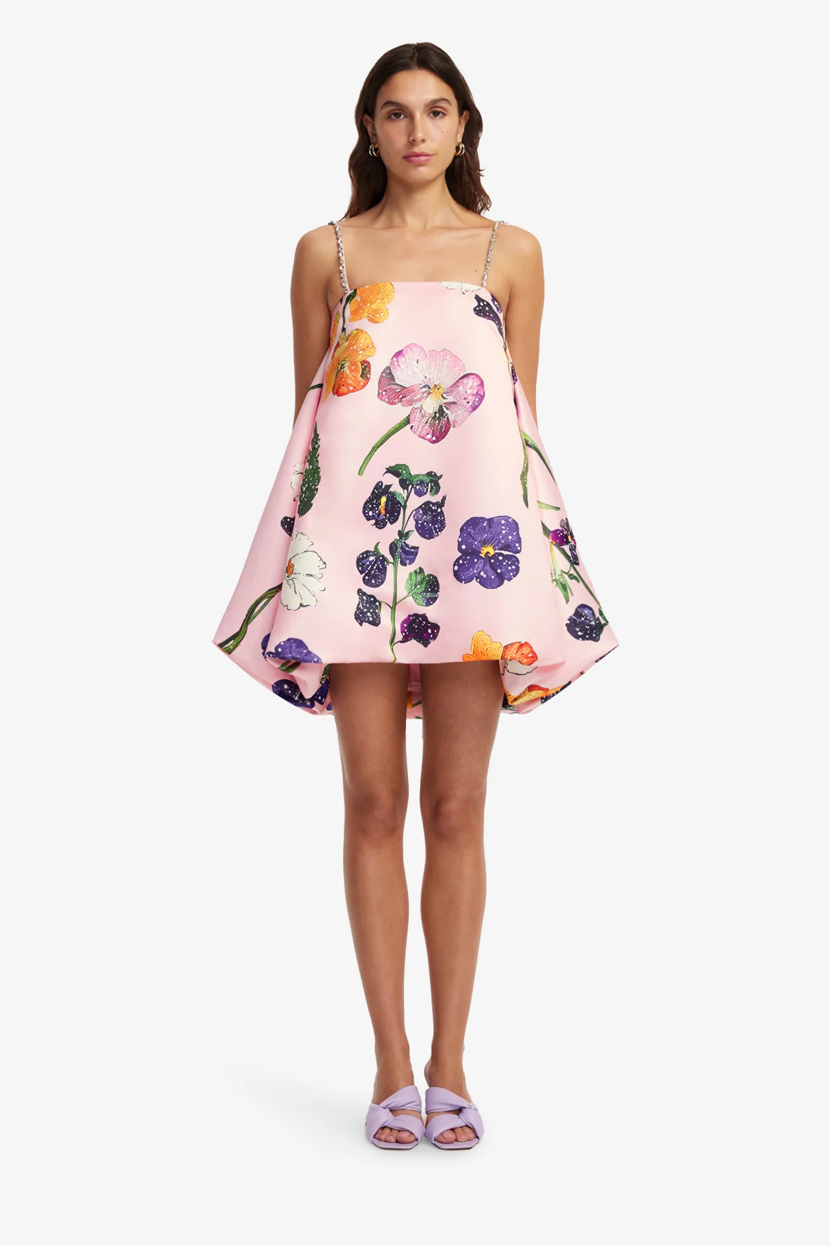 Patsy Embellished Puff Mini Dress - Wildbloom - Image 2