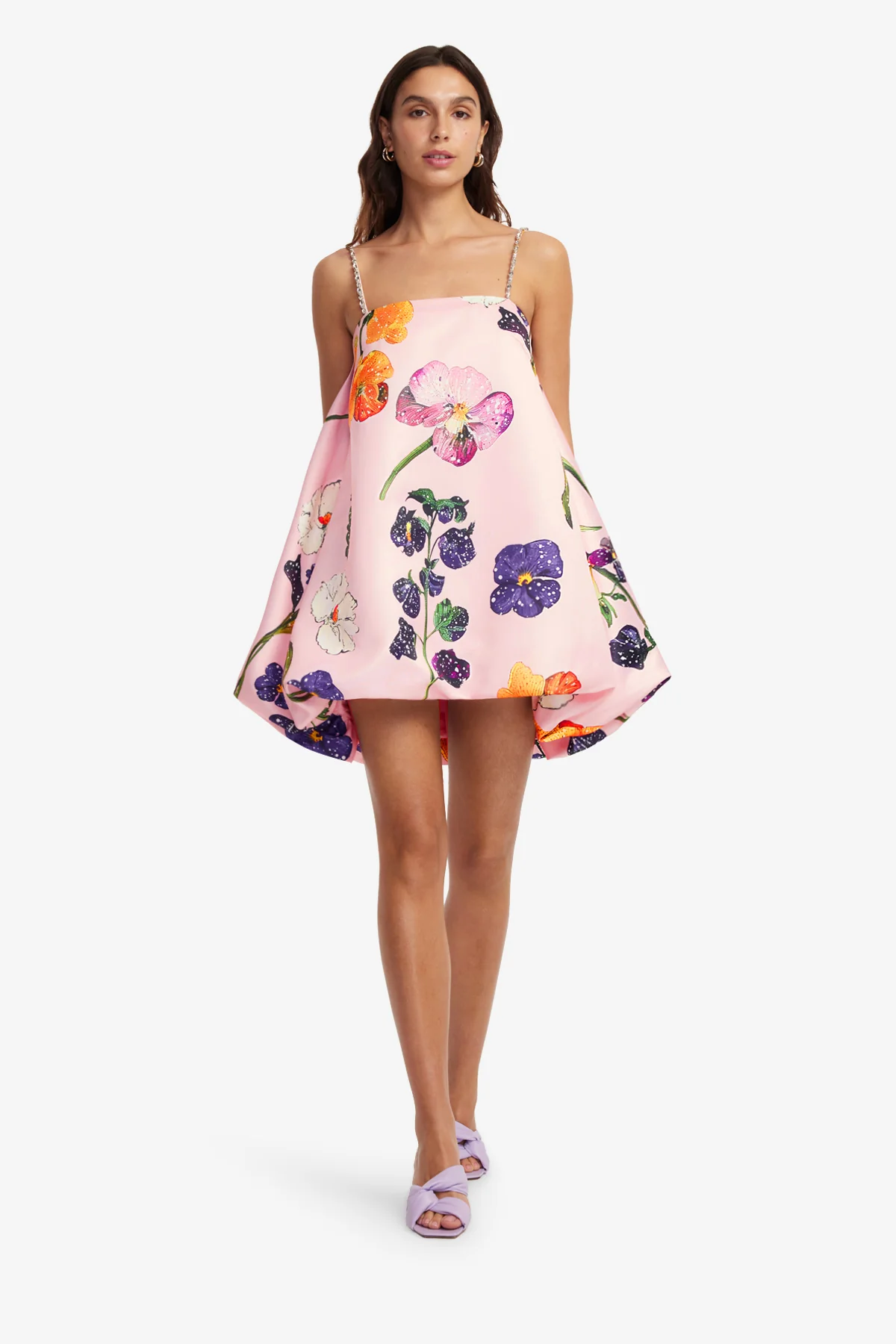 Patsy Embellished Puff Mini Dress - Wildbloom - Image 3
