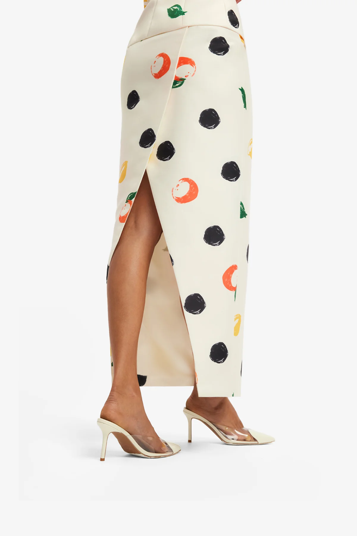 Quinn Maxi Skirt - Citrus Spots - Image 6