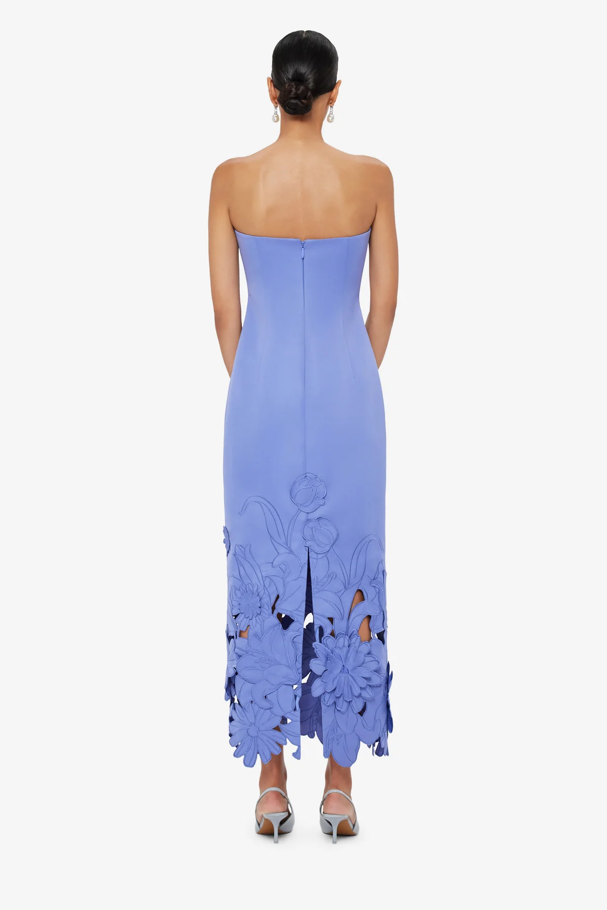 Rayna Appliqué Bustier Maxi Dress - Moonlight - Image 5