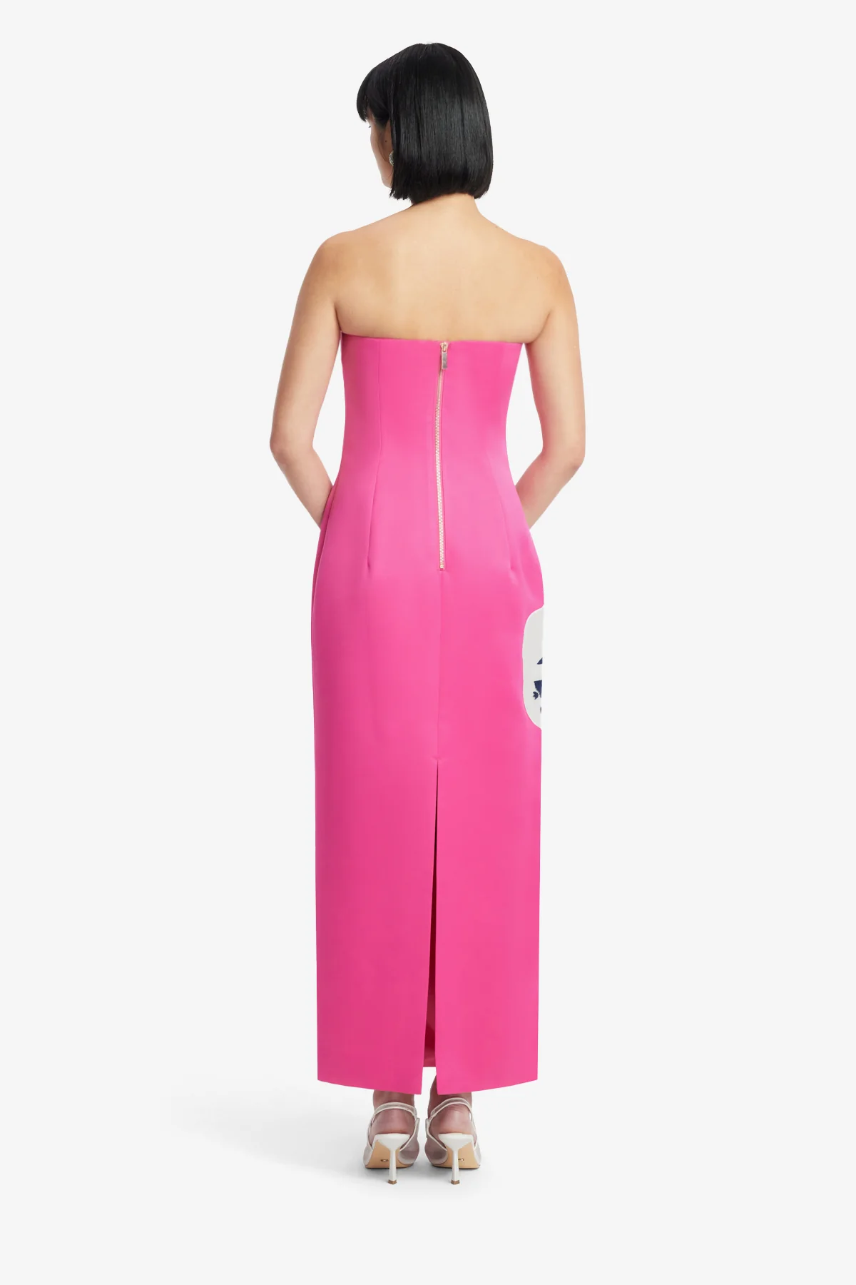 Rayna Bustier Maxi Dress - Orchid Print - Image 5