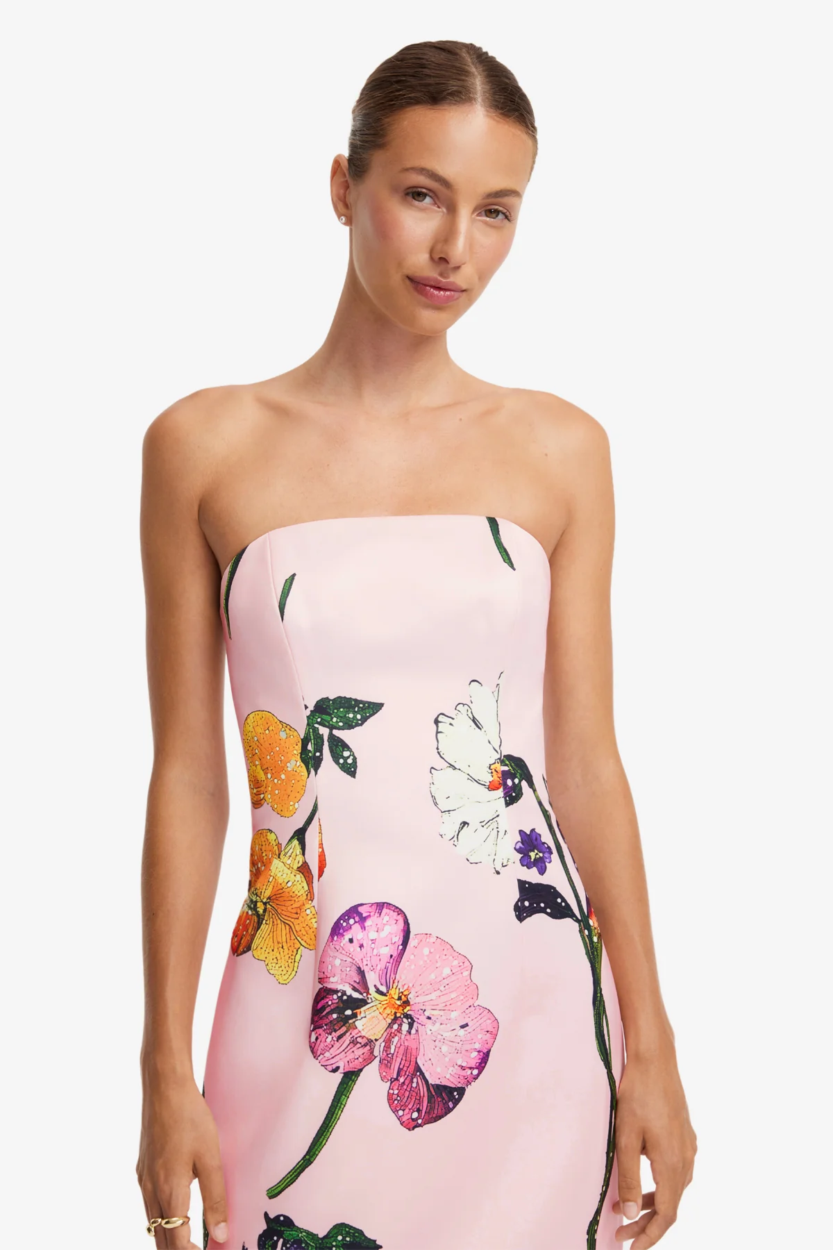 Rayna Printed Bustier Maxi Dress - Wildbloom - Image 6