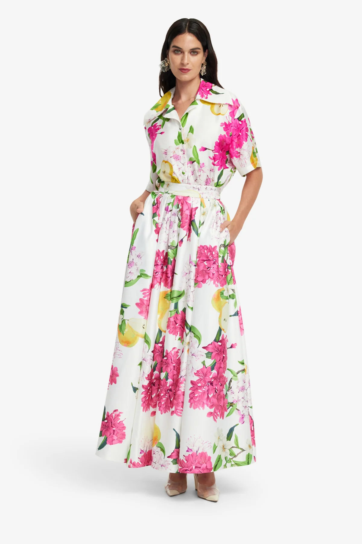 Reinette Skirt - Floral Pear Print - Image 3