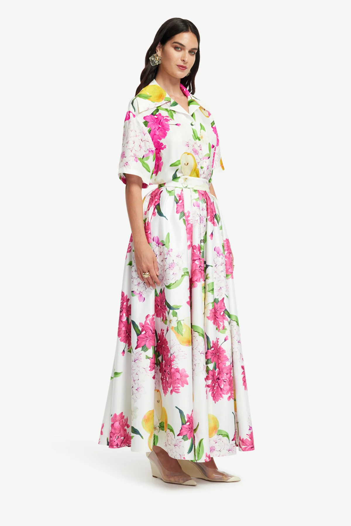 Reinette Skirt - Floral Pear Print - Image 4