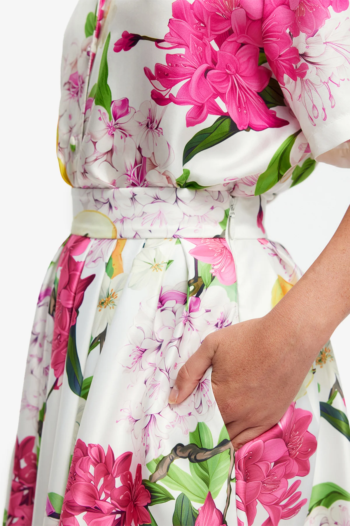 Reinette Skirt - Floral Pear Print - Image 6