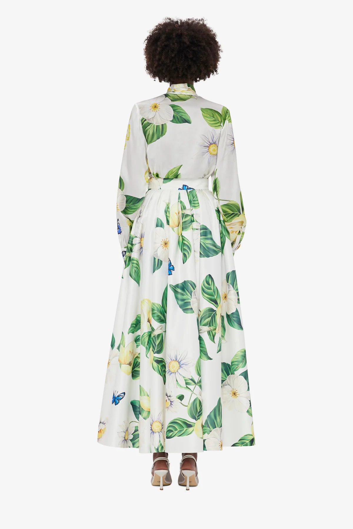 Reinette Skirt - Joie Print in Snow - Image 5