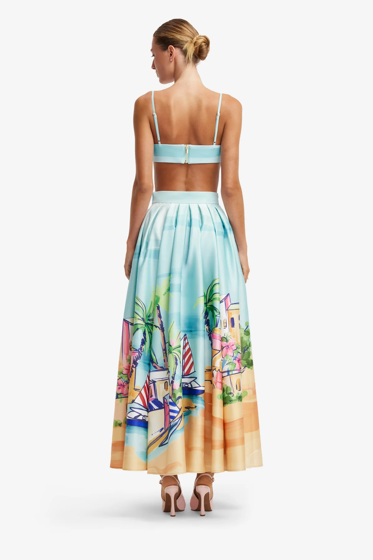 Reinette Skirt - Voyage Print - Image 5