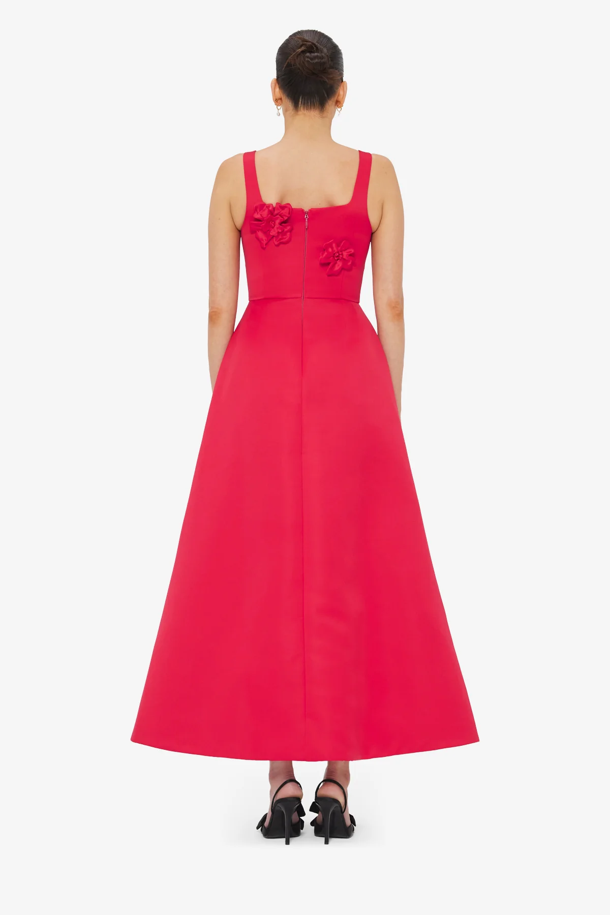Rianne Floral Appliqué Maxi Dress - Rosa - Image 5