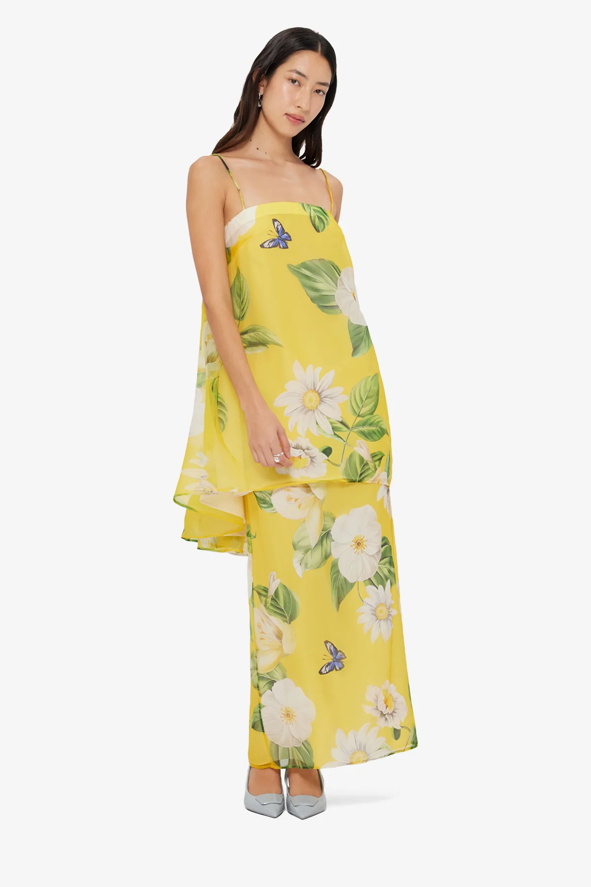 Sylvia Top - Joie Print in Sunshine - Image 3