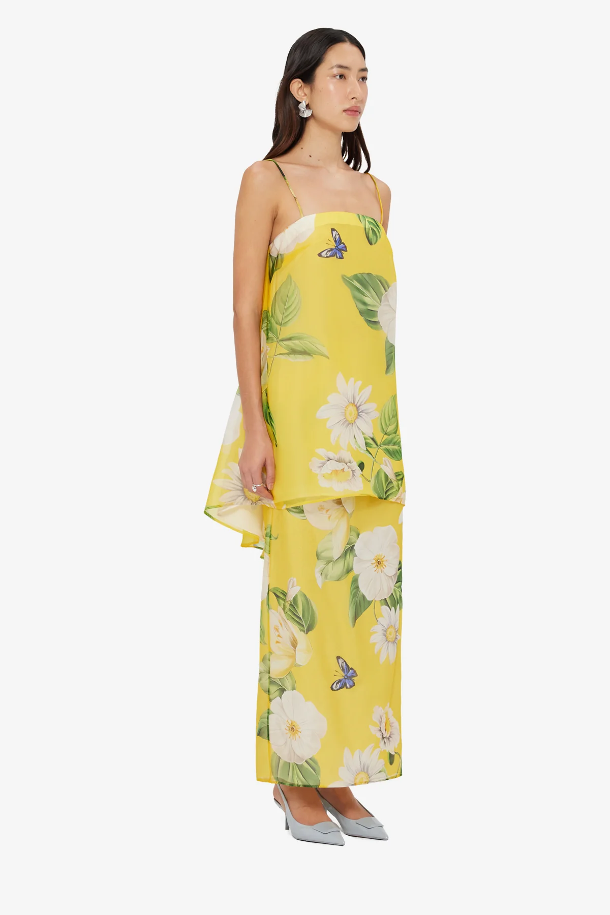Sylvia Top - Joie Print in Sunshine - Image 4