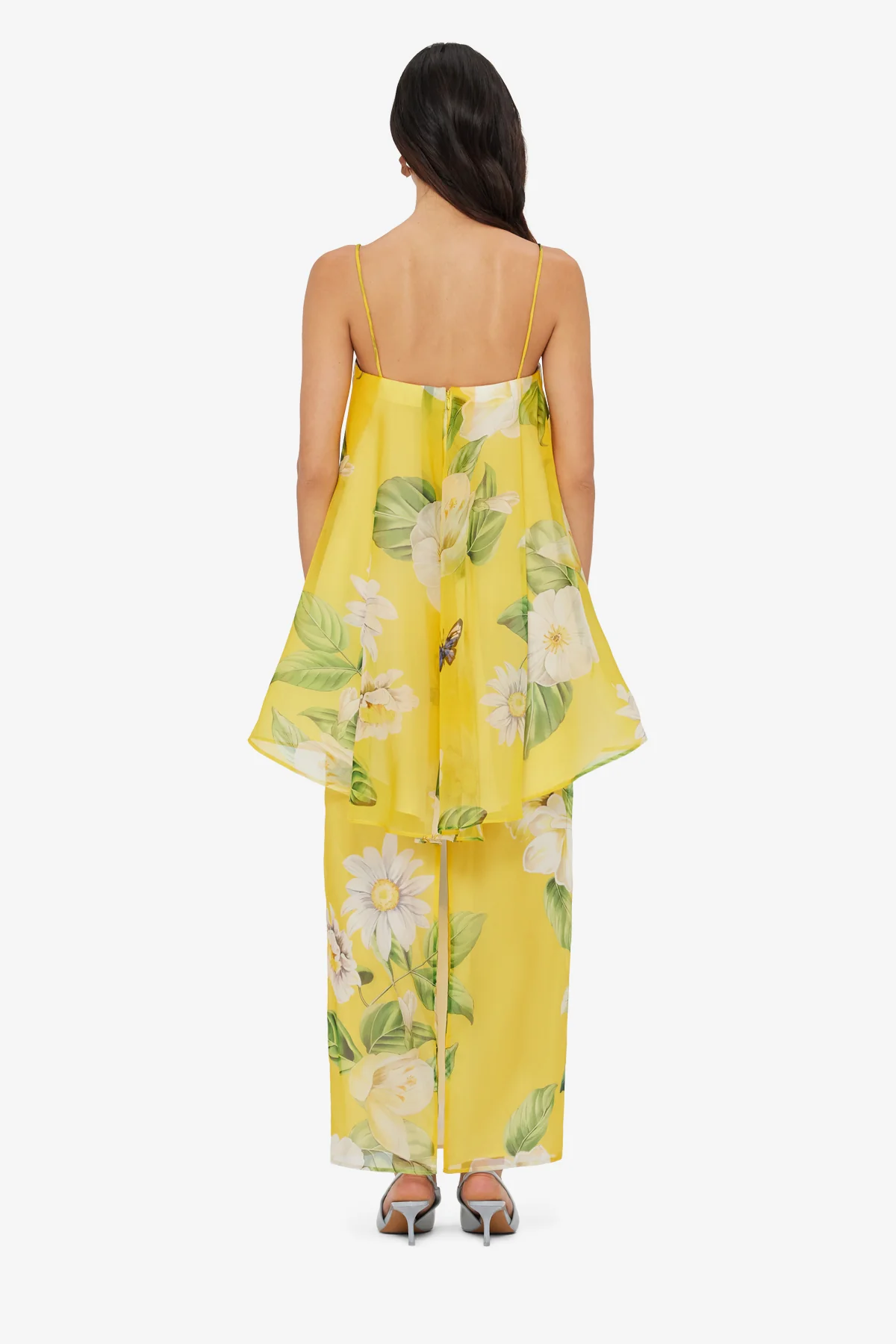 Sylvia Top - Joie Print in Sunshine - Image 5