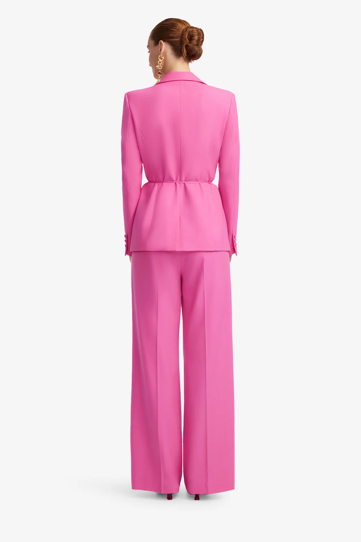 Vesper Fitted Blazer - Fuchsia - Image 5